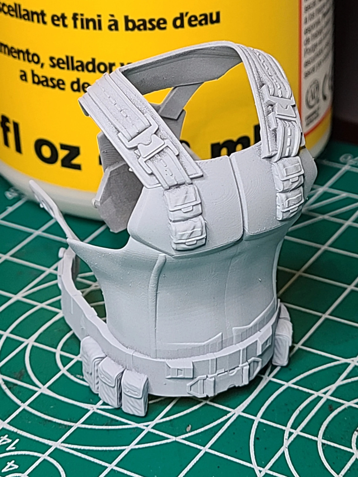 Armored Vest Belt combo 1/12 scale