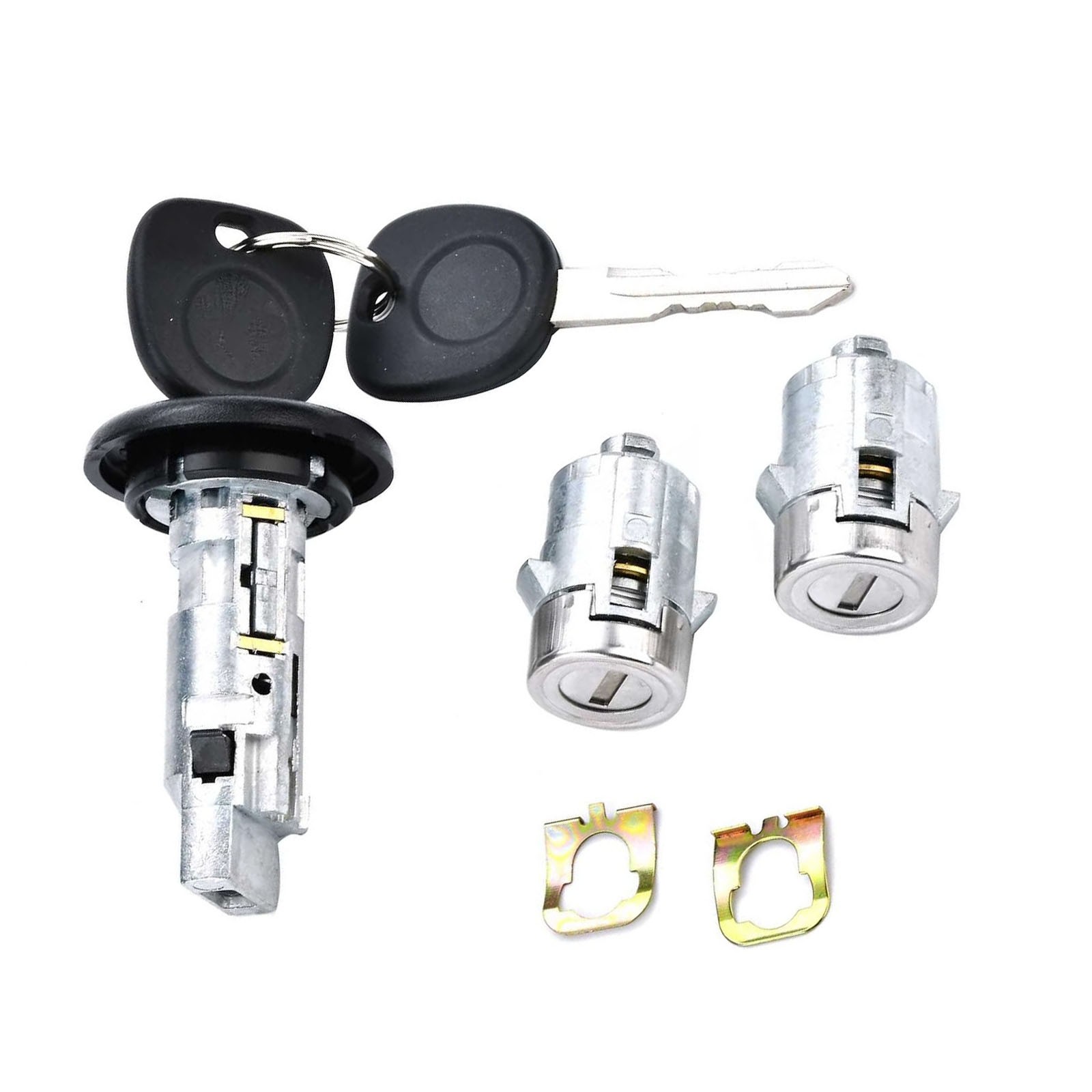 Ignition Switch & Front Door Lock Cylinders For 2003-07 Chevy Suburban GMC Yukon