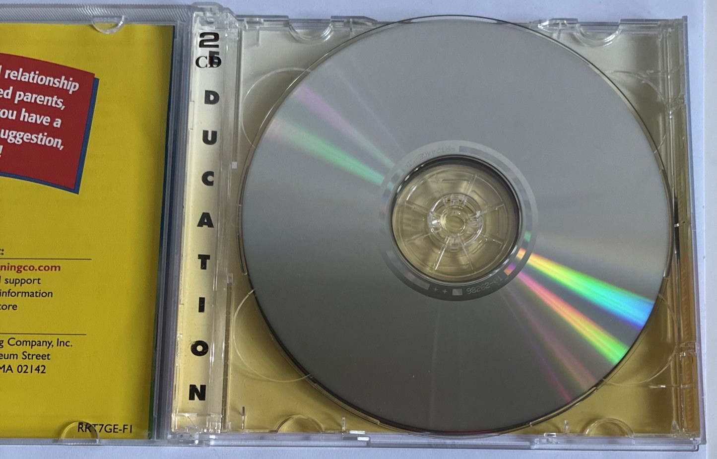 Reader Rabbit Toddler PC MAC CD-ROM 1999 2-CD Special Edition- Scratch-Free CIB