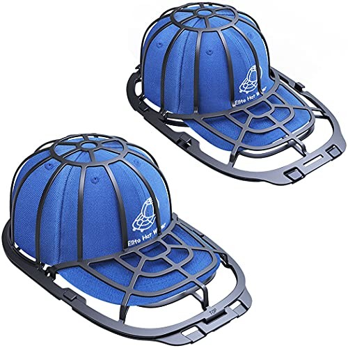 Hat washer for Washing machcine, 2 Pack Hat Cleaner for Black 2 Pack-4pcs