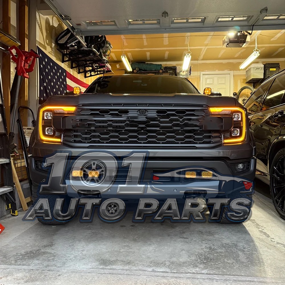 Amber Daytime Running Light LED Board For Ford Ranger Raptor Wildtrak 2024 2025