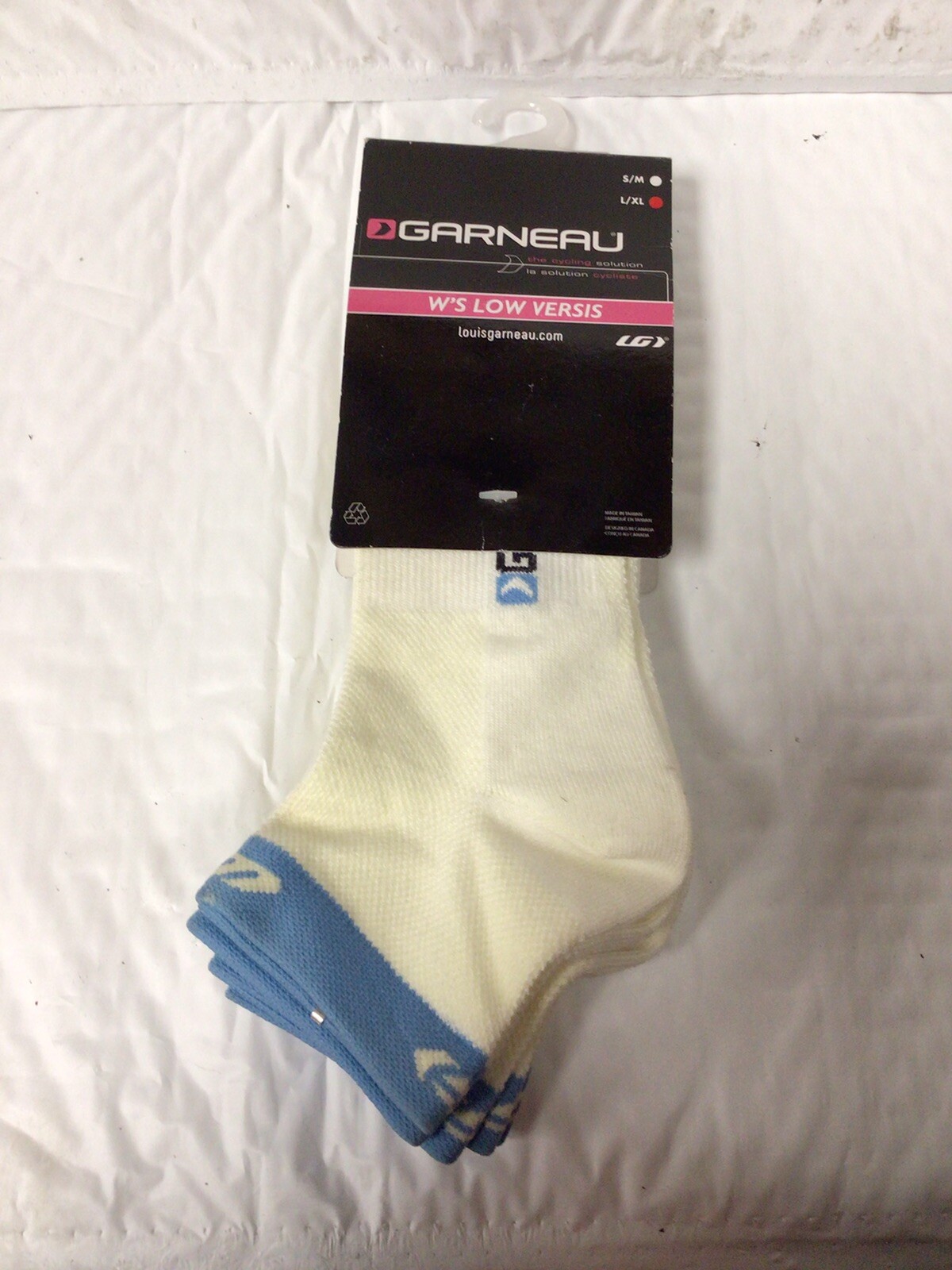 Louis Garneau W's Low Versis Large/X-Large Socks (3 Pairs)