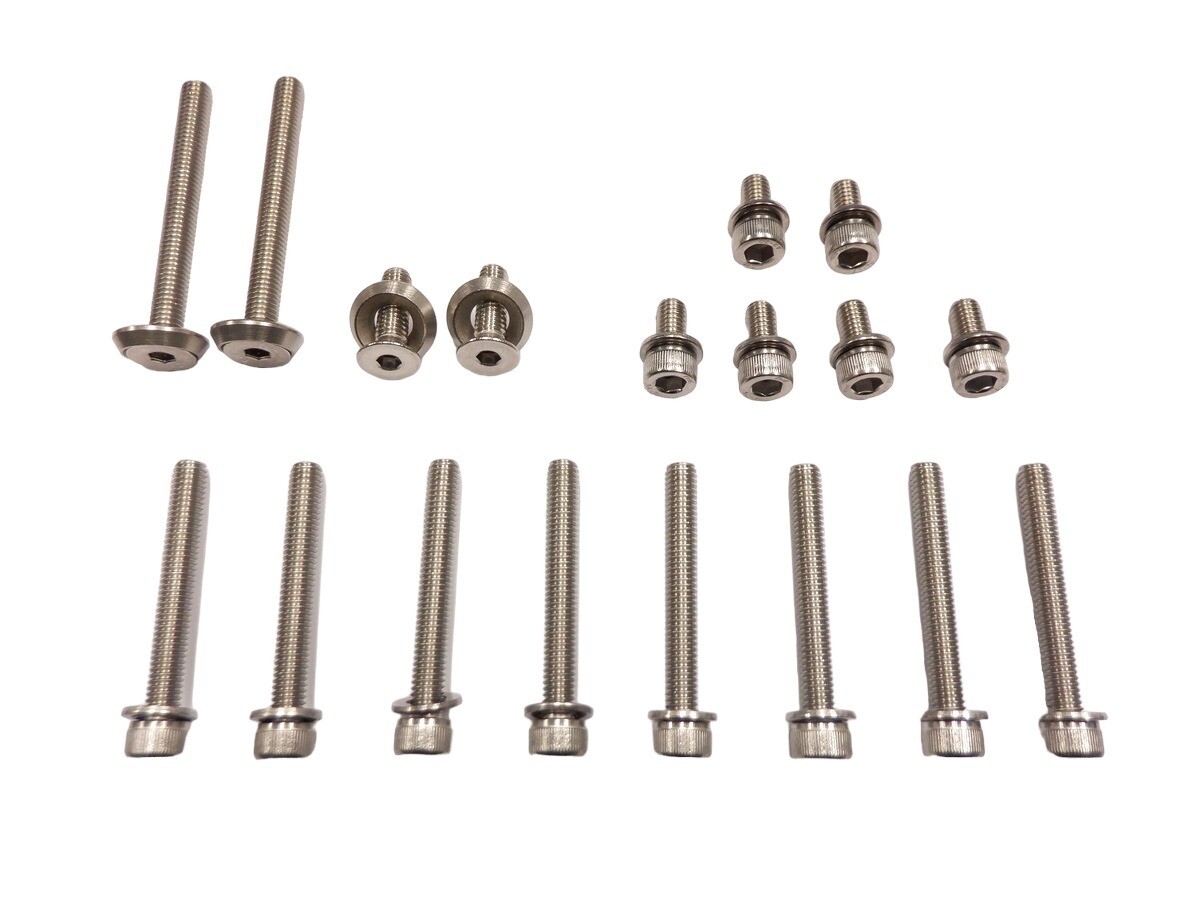 Mini Cooper S Intercooler Hardware Set Stainless 02-08 R53 R52