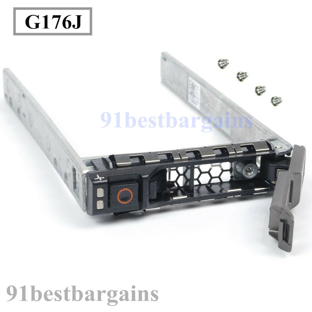 G176J G281D 2.5" Hard Drive Tray Caddy For Dell R610 R620 R710 R720 R810 R910