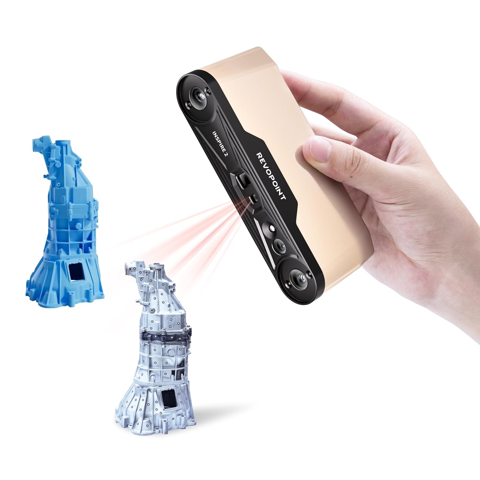 Revopoint 3D Scanner INSPIRE 2 Structured Light Handheld