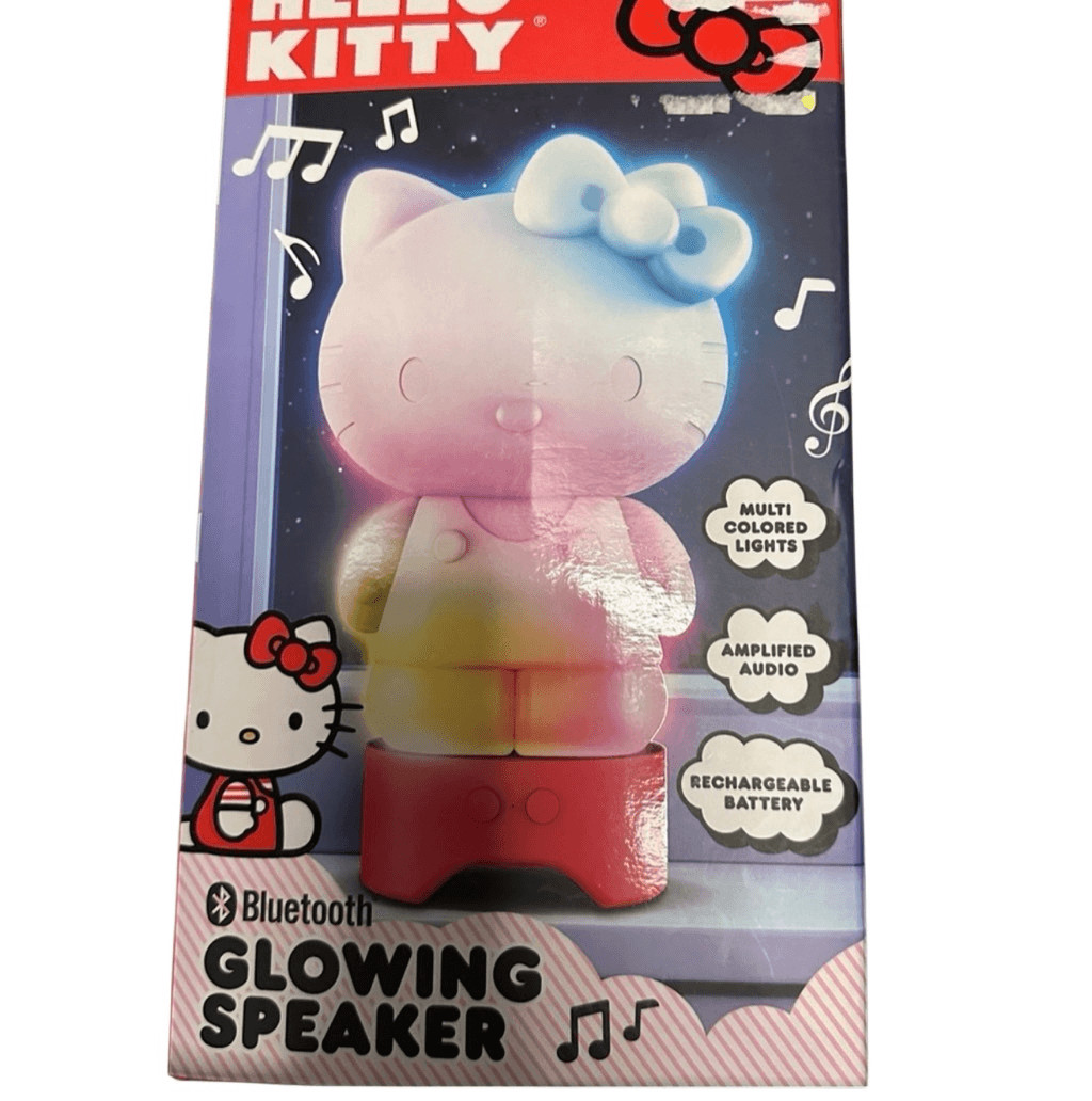 Hello Kitty Multicolor Speaker Lamp Bluetooth Glowing Speaker New NEW