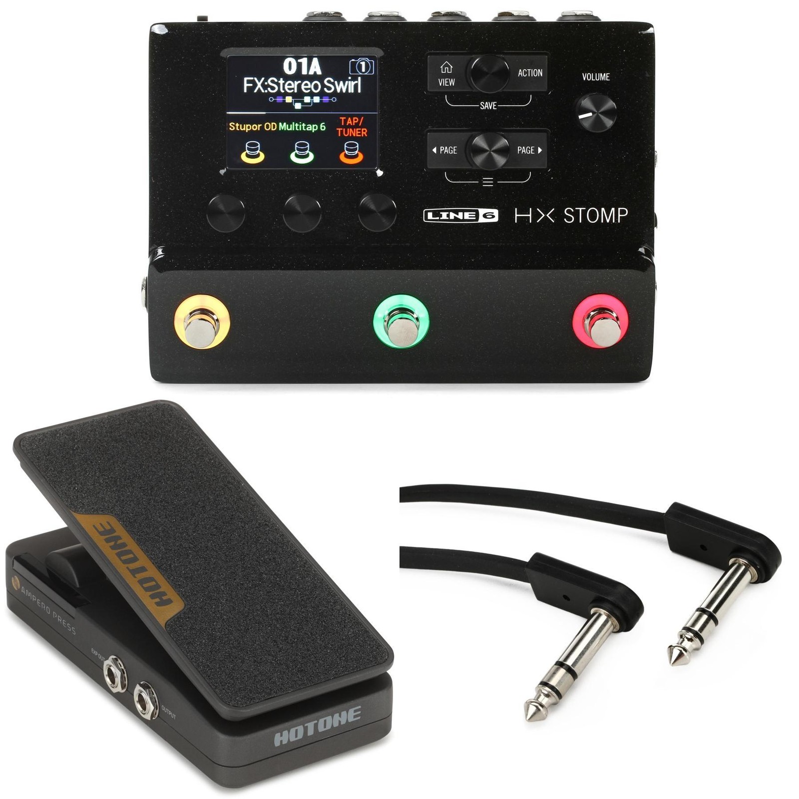Line 6 HX Stomp Bundle With Mission Engineering Expression Pedal