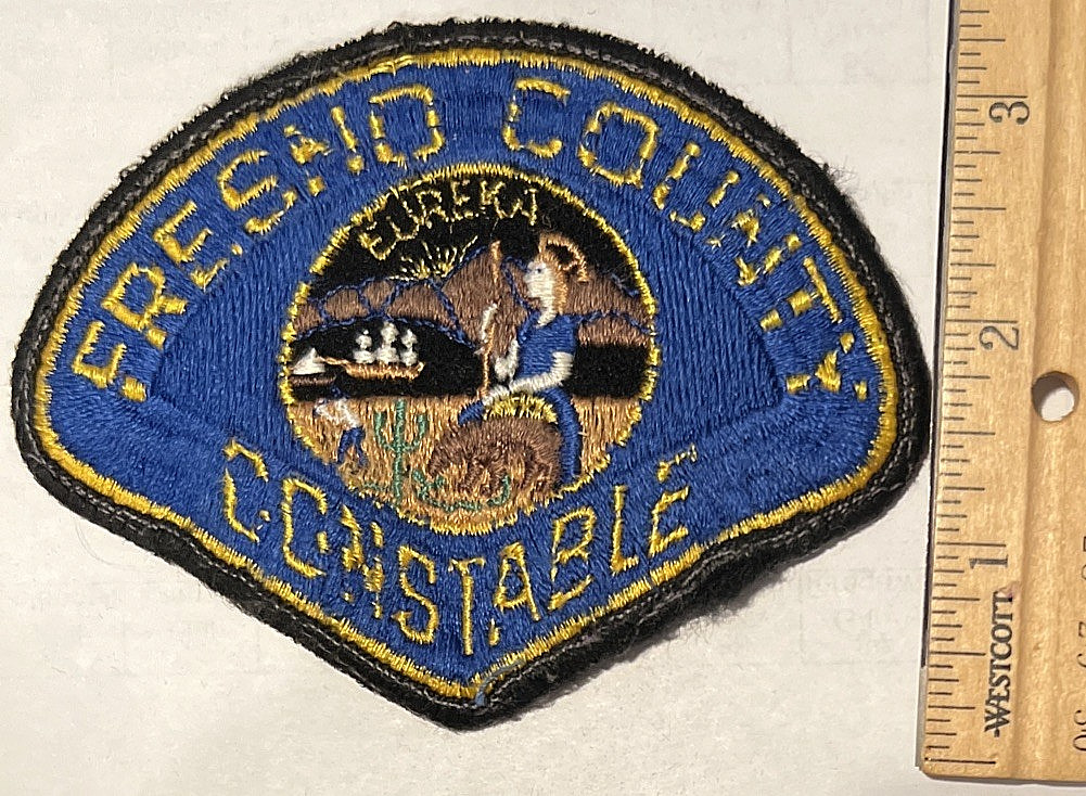 DEFUNCT Fresno County CONSTABLE Patch
