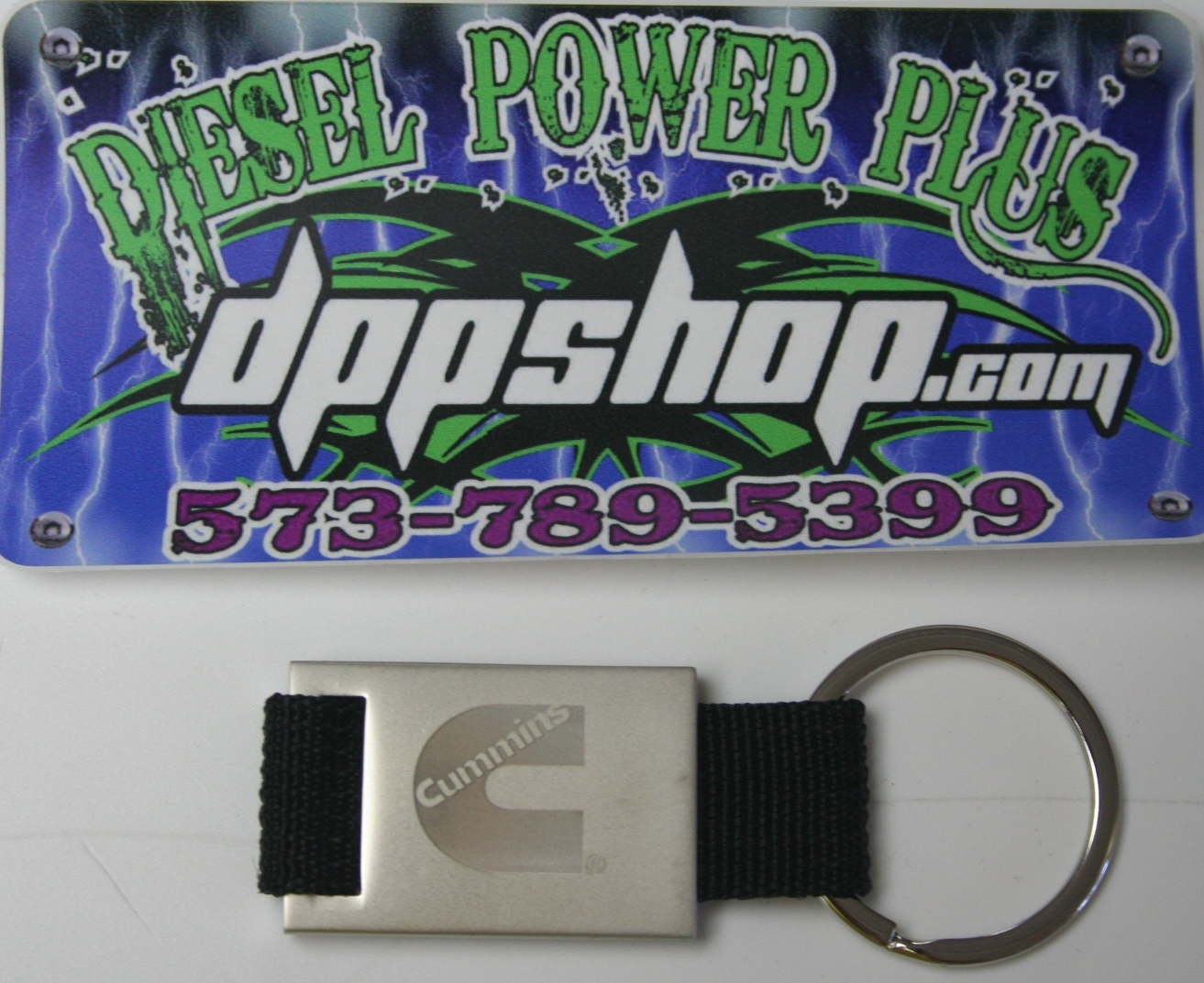 cummins keychain truck Black key chain fob car cummings metal diesel gear