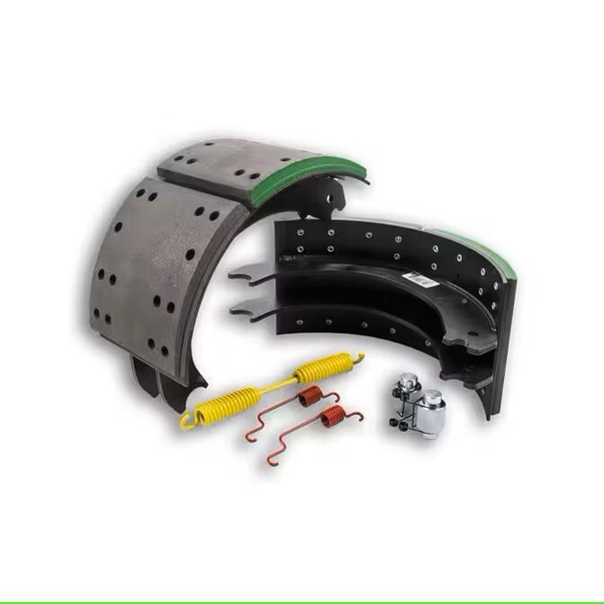 OTR Heavy Haul Brake Shoe Kit-23k GAWR Lining & Hdwr Kit-Meritor Q+-K4515QHH23