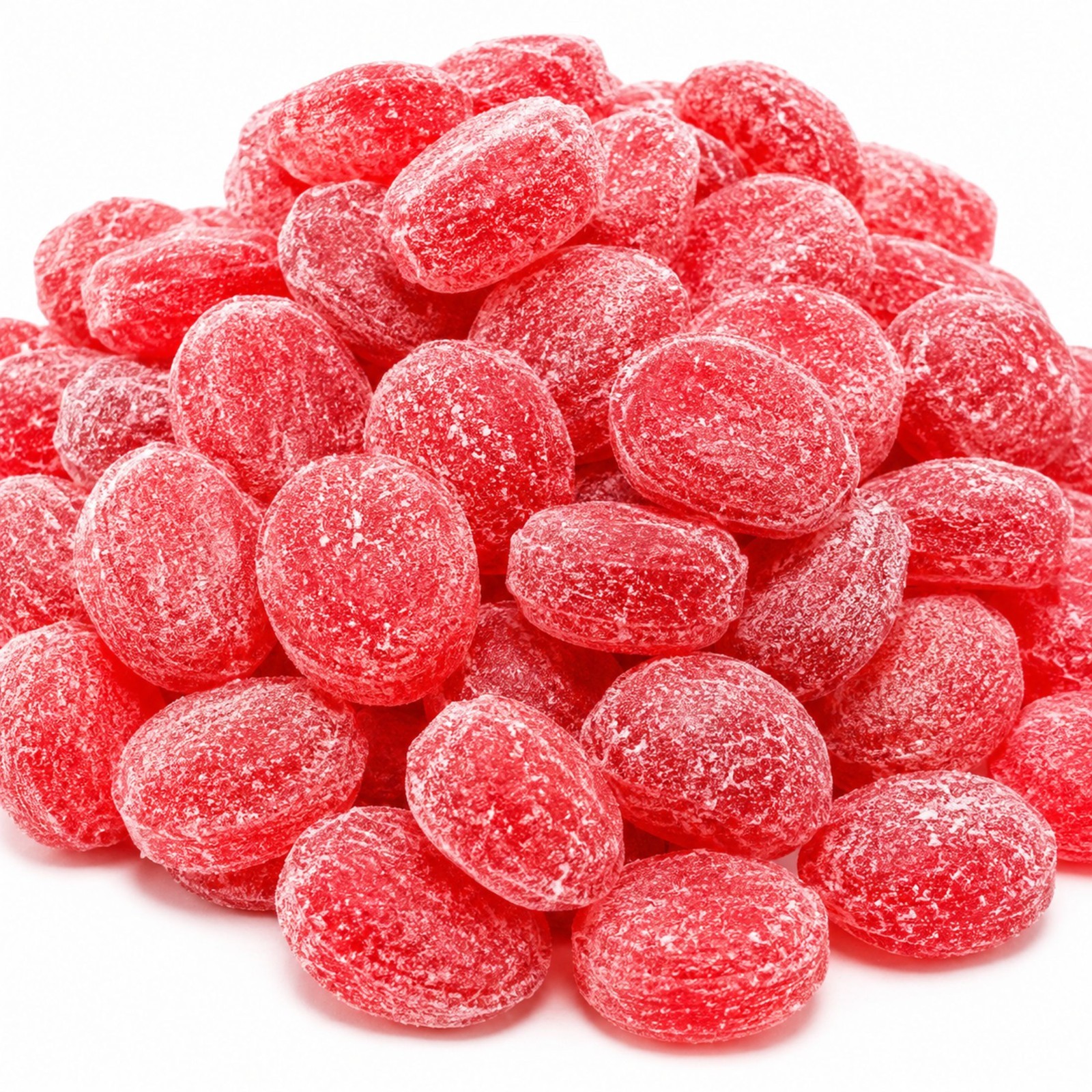 Claeys Sanded Cherry Drops Old Fashioned Nostalgic Candy, 4 lbs, Gluten Free