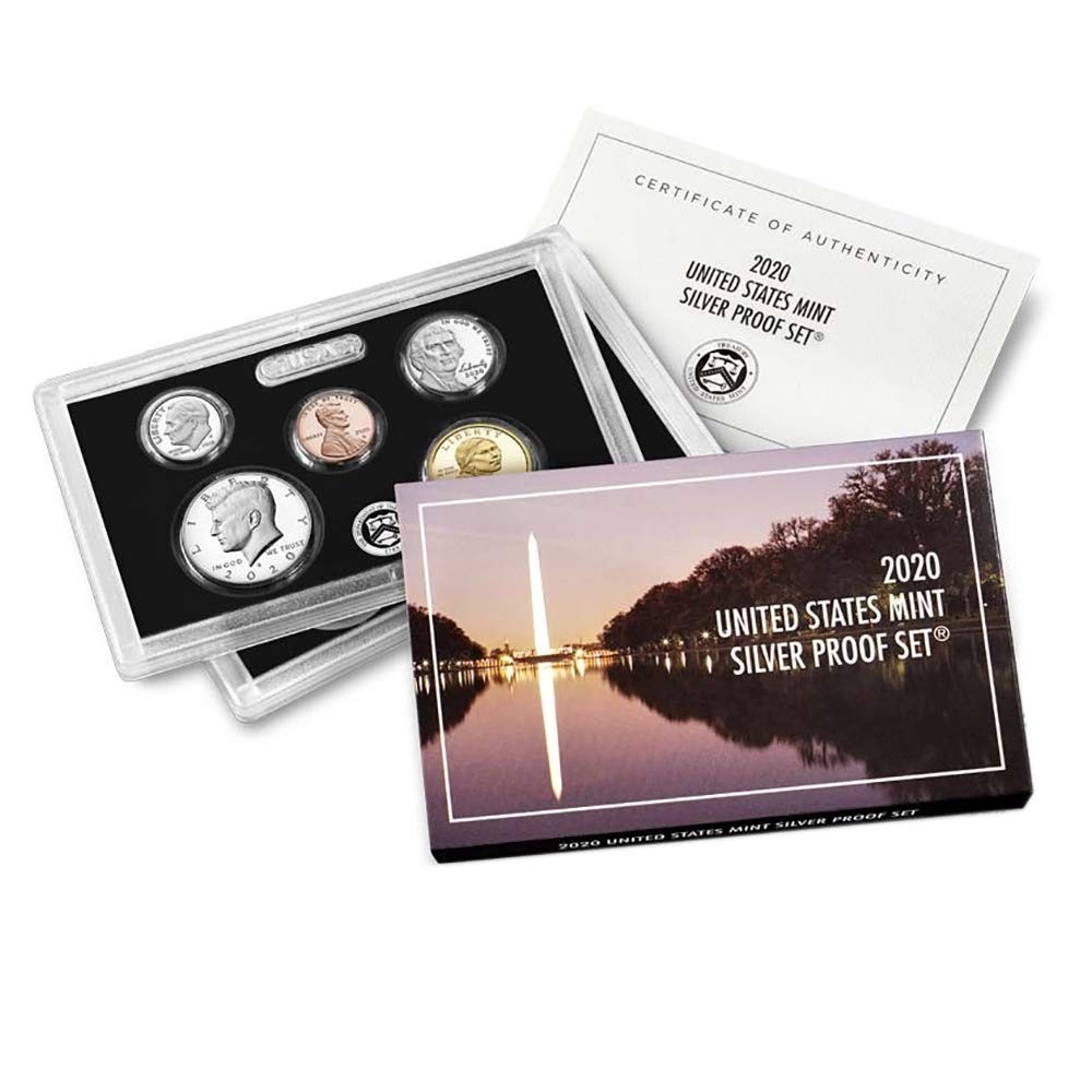 2020 U.S. Mint Silver Proof Set with Box and COA *JE