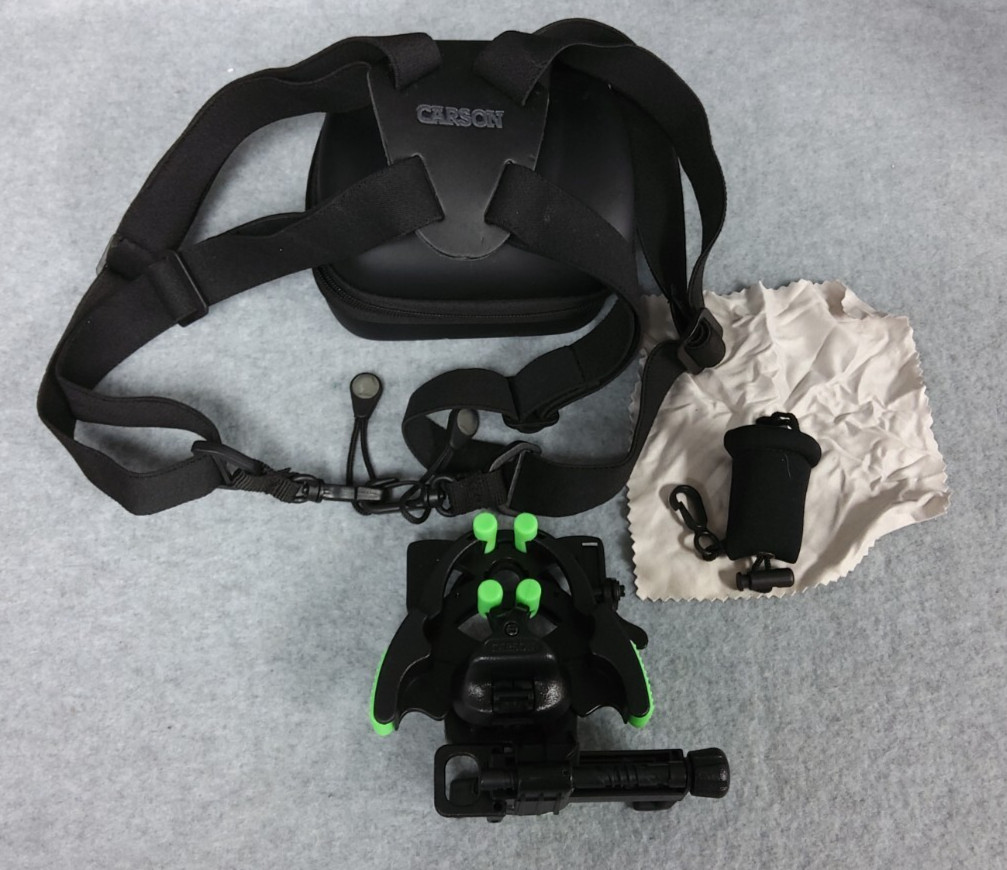 Carson Hookupz 2.0 Binocular Adaptor With cloth and strap for phone