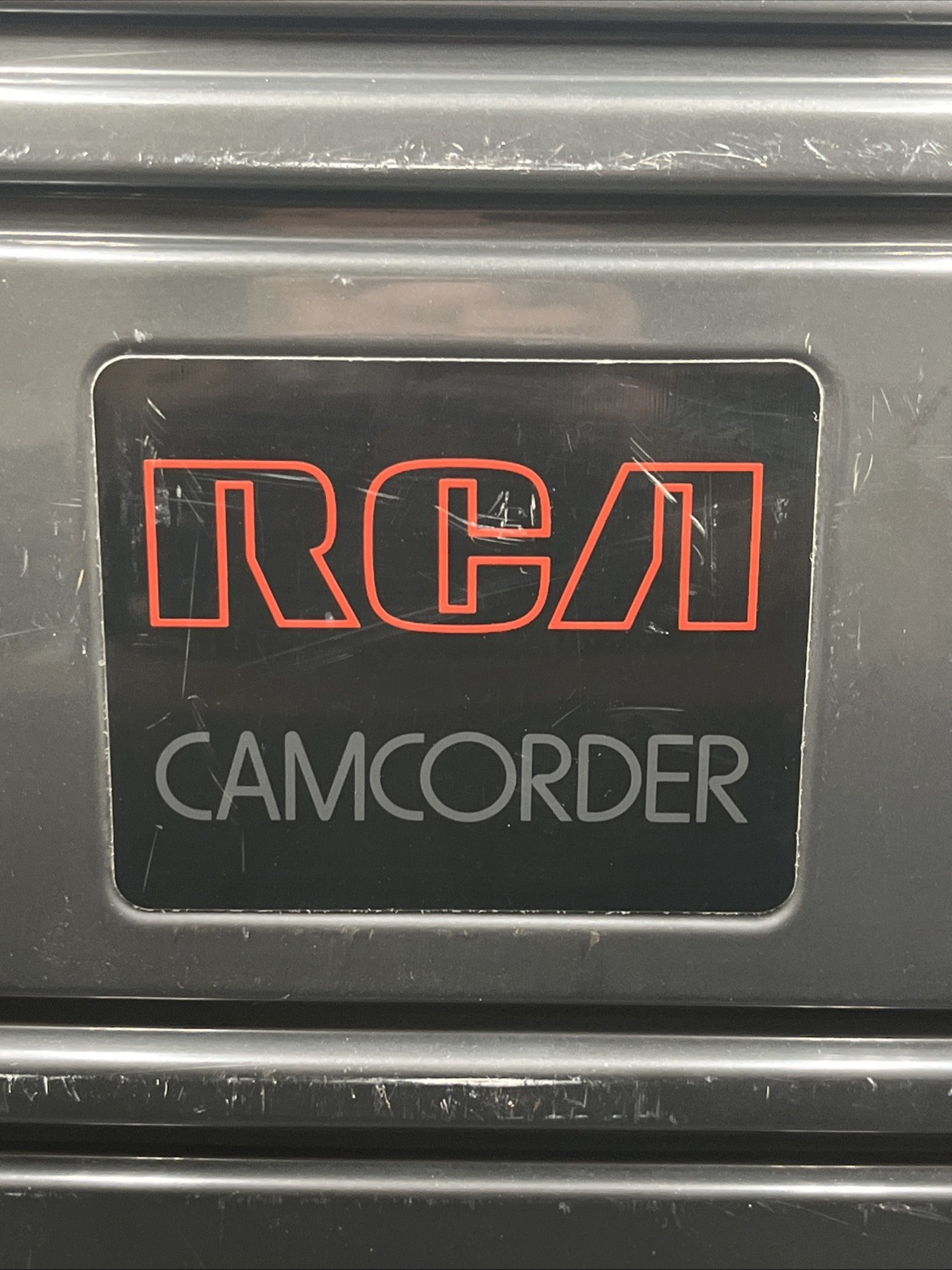 CASE ONLY- RCA CAMCORDER Case And Carrier Hard Shell Case