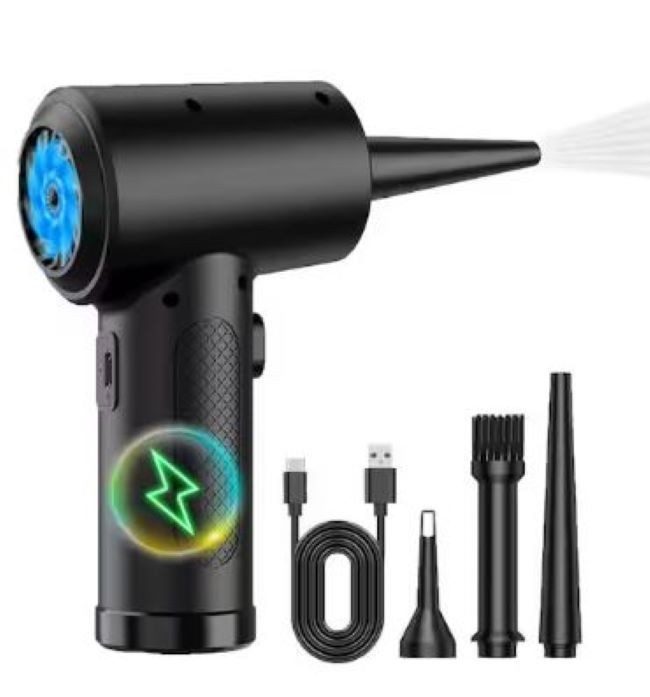 Newhouse NHAD-BR-001 Cordless Air Duster 3-Speed Blower New, Open Box