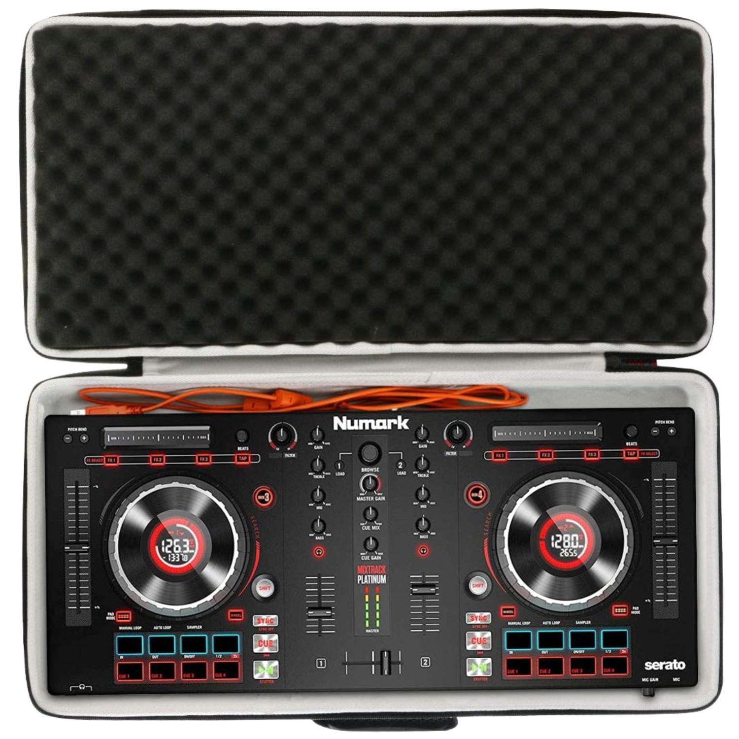 Hard Case for Numark Mixtrack Platinum FX/Pro 3