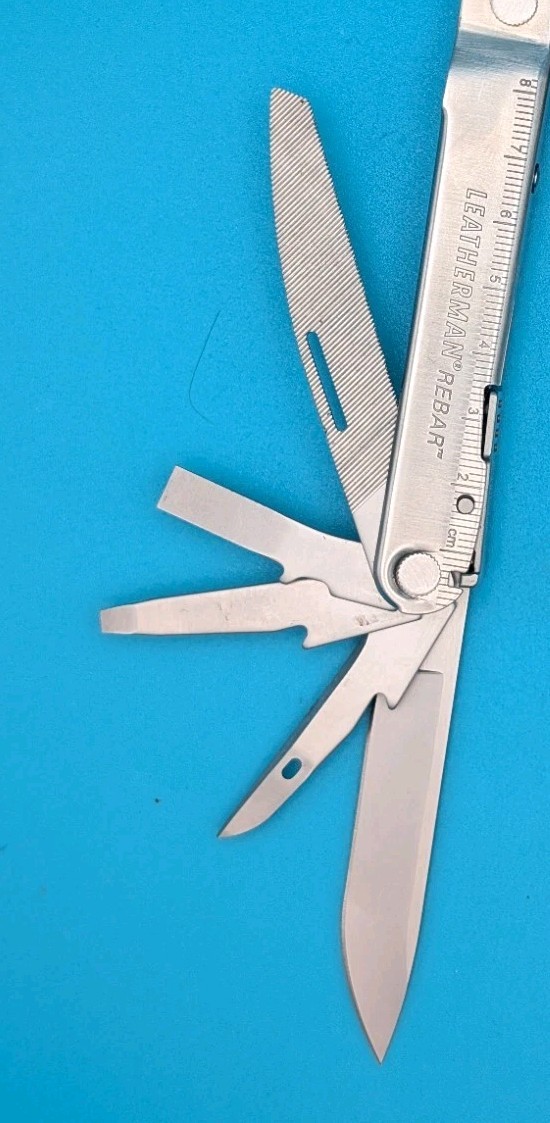 Leatherman Rebar Multi-Tool! Stainless! With Sheath!