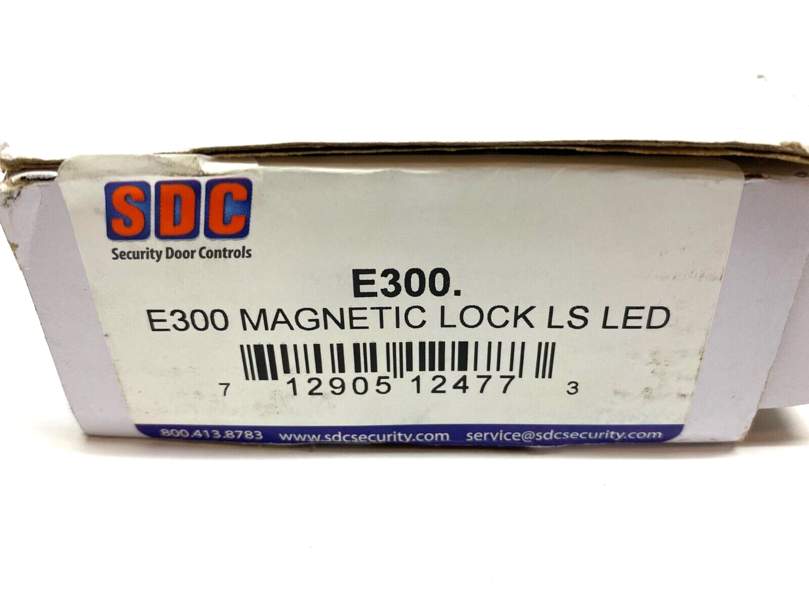 Security Door Controls E300 Excel Micro Magnetic Cabinet Lock 300lb Hold Force