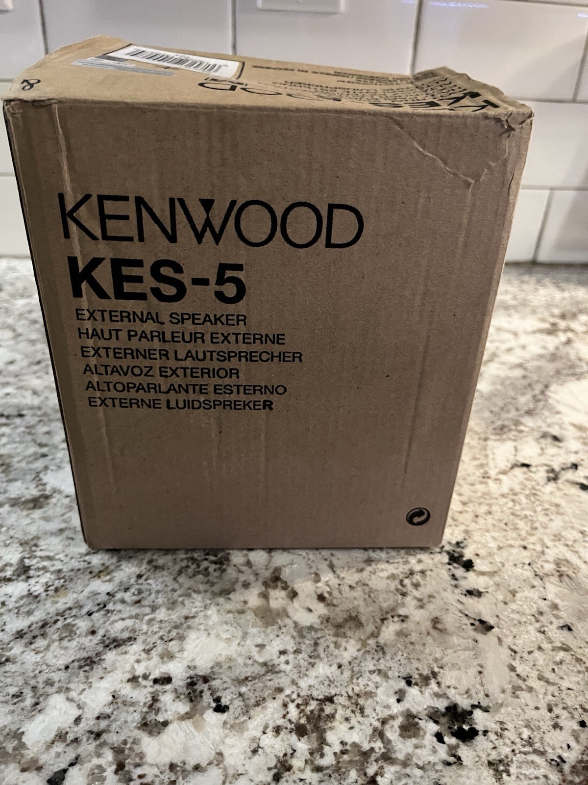 Kenwood KES-5 External Mobile Speaker