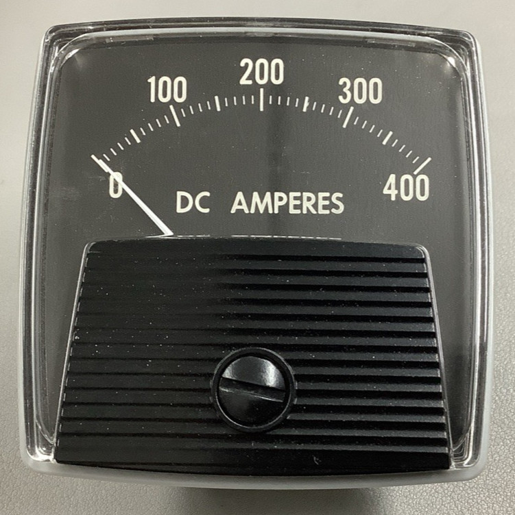 Yokogawa 254224ECSC8 JAE 0-400 DC Amperes Panel Meter (B76)