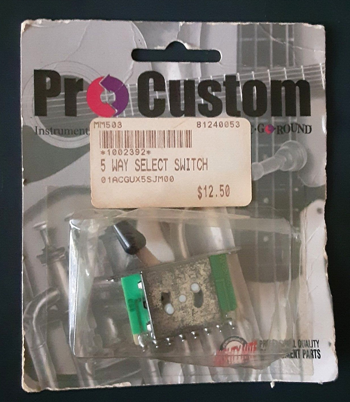 Pro Custom 5 Position Switch for Guitar or Bass NOS Sealed Package Item# PC503