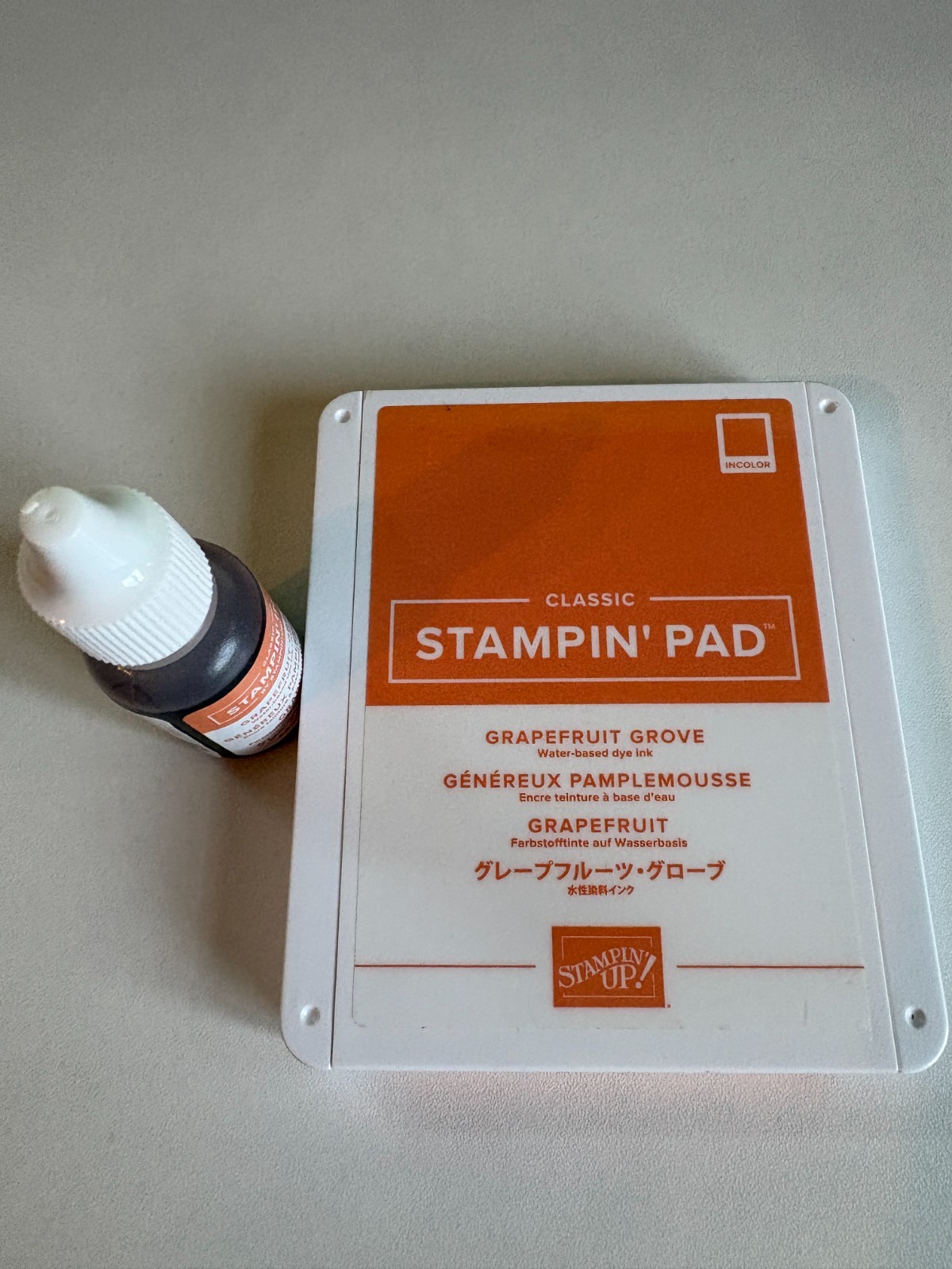 Stampin Up Classic Ink Refill & Pad ~ Grapefruit Grove