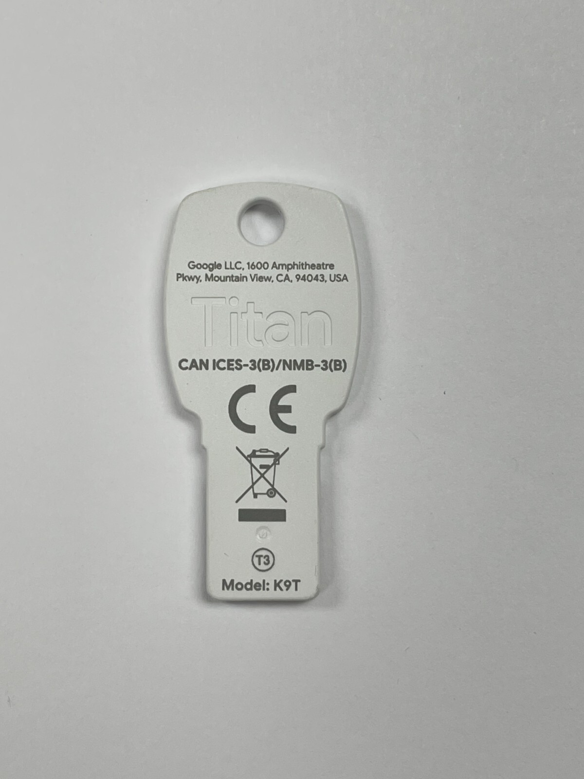 Google Titan Security Key USB (K9T) + Bluetooth Security Key (K13T) Bundle US