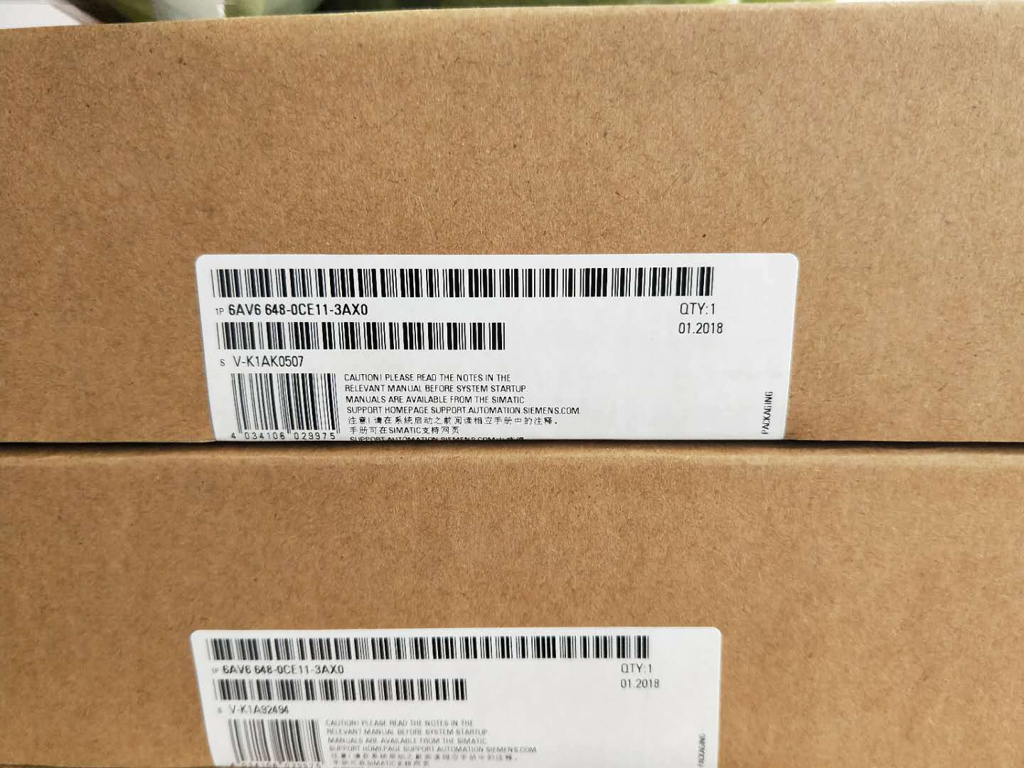 SIEMENS Panel 6AV6648-0CE11-3AX0 New In Box 6AV66480CE113AX0 HMI Fast Shipping