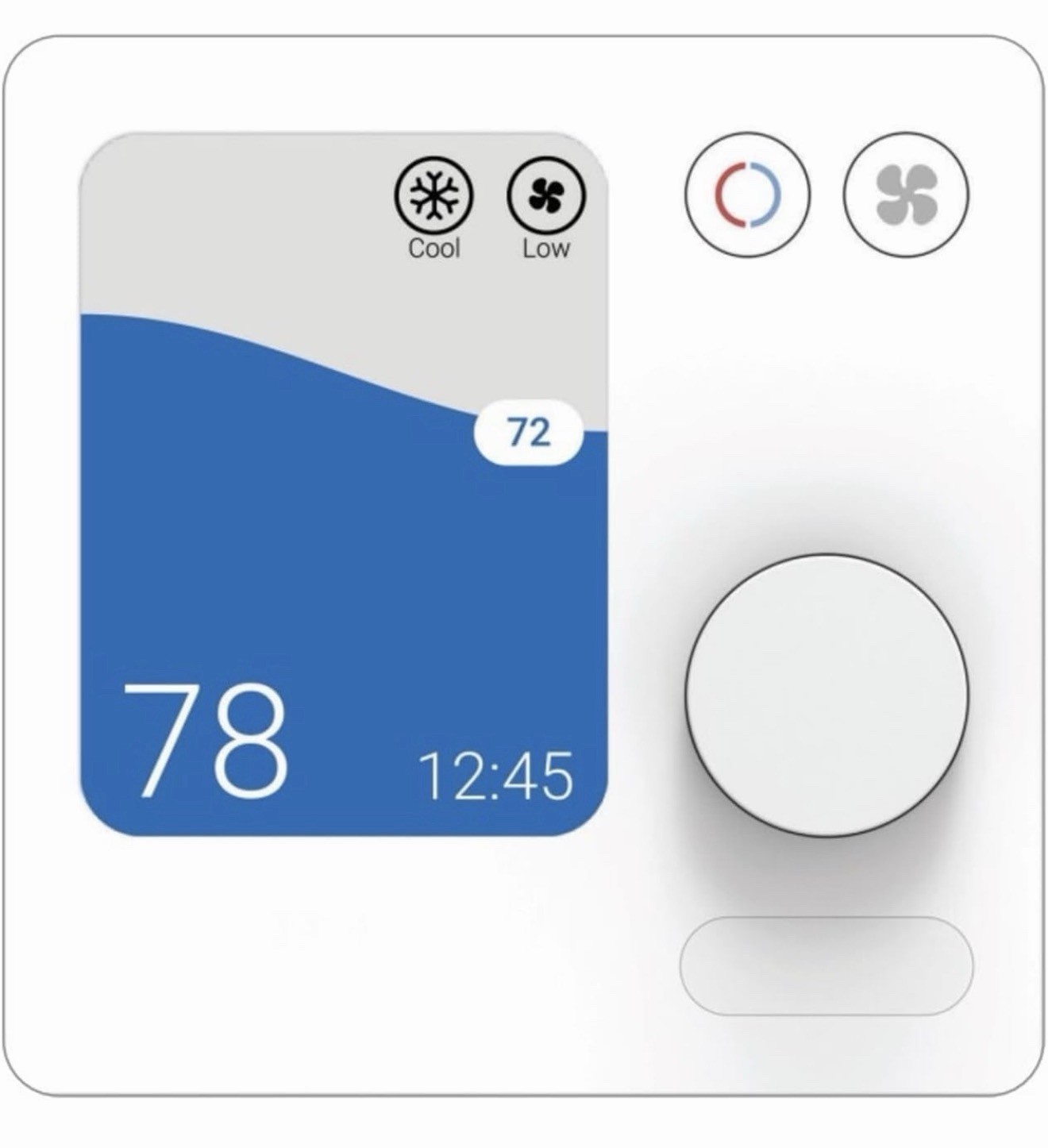 Mitsubishi Electric PAC-SDW01RC-2 SIMPLE DUCTLESS WIRED REMOTE THERMOSTAT
