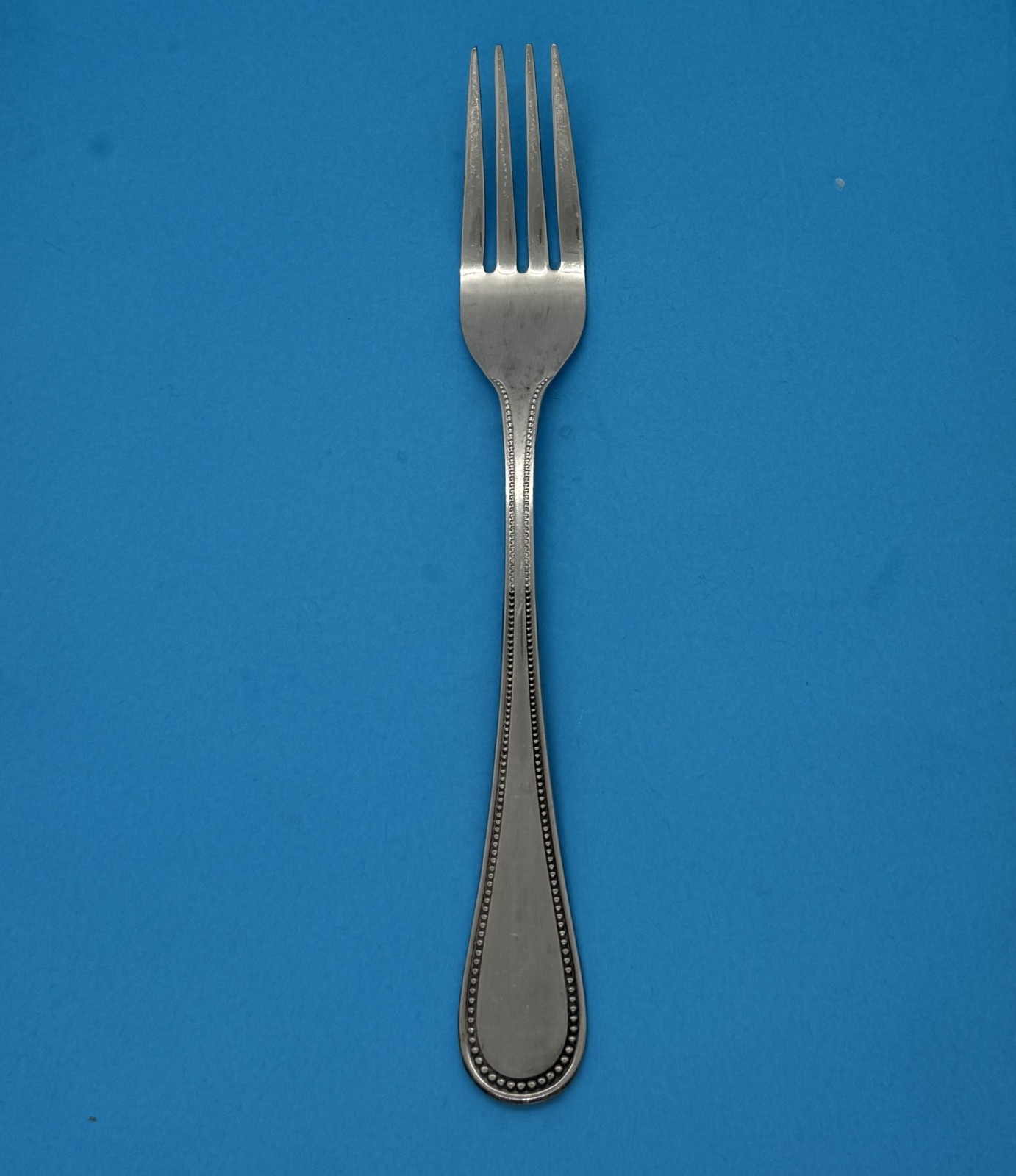 EKCO ETERNA BASTILLE SATIN STAINLESS FLATWARE BEAD EDGE SINGLES & GROUPS -CHOICE