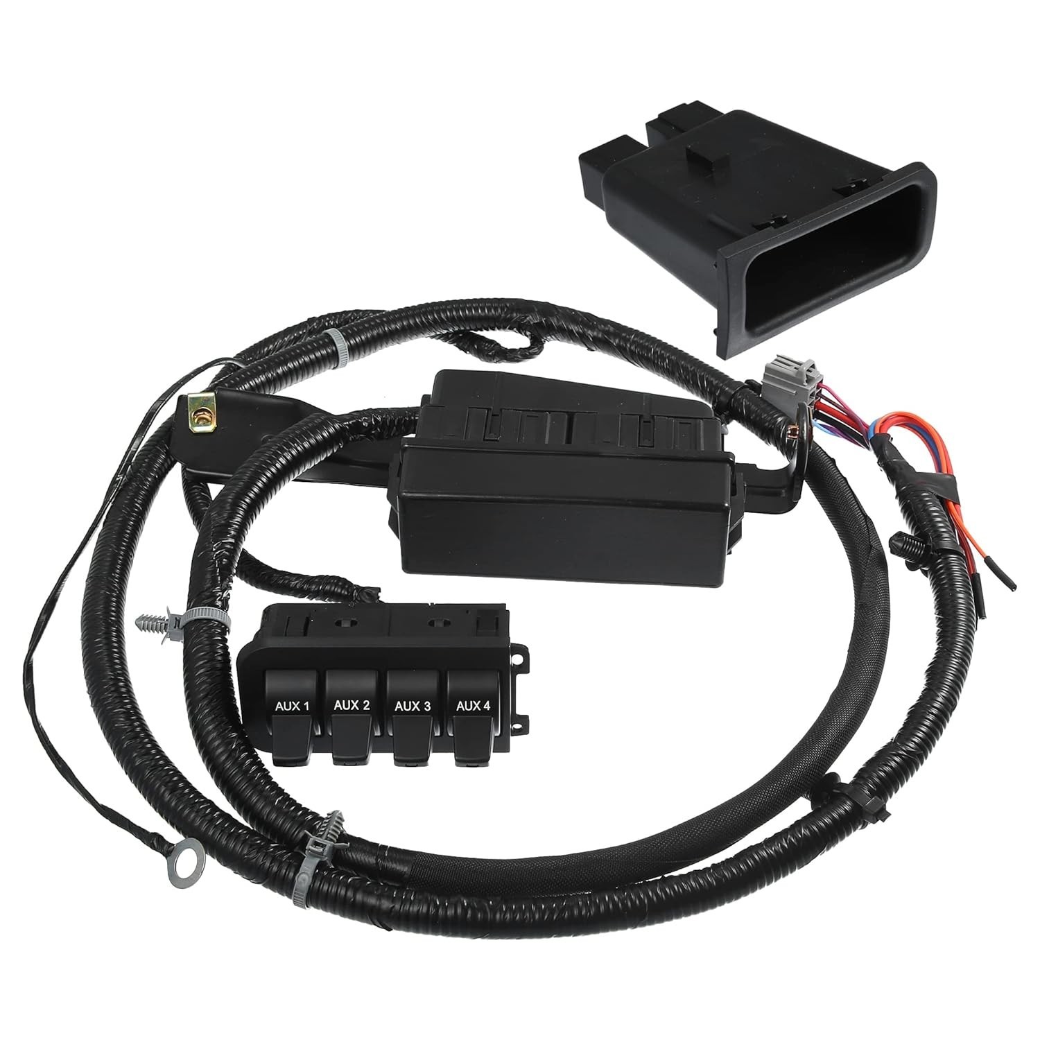 Auxiliary Dash Upfitter Switch for Ford F250 F350 05-07 Replace 5C3Z-14A303-AA