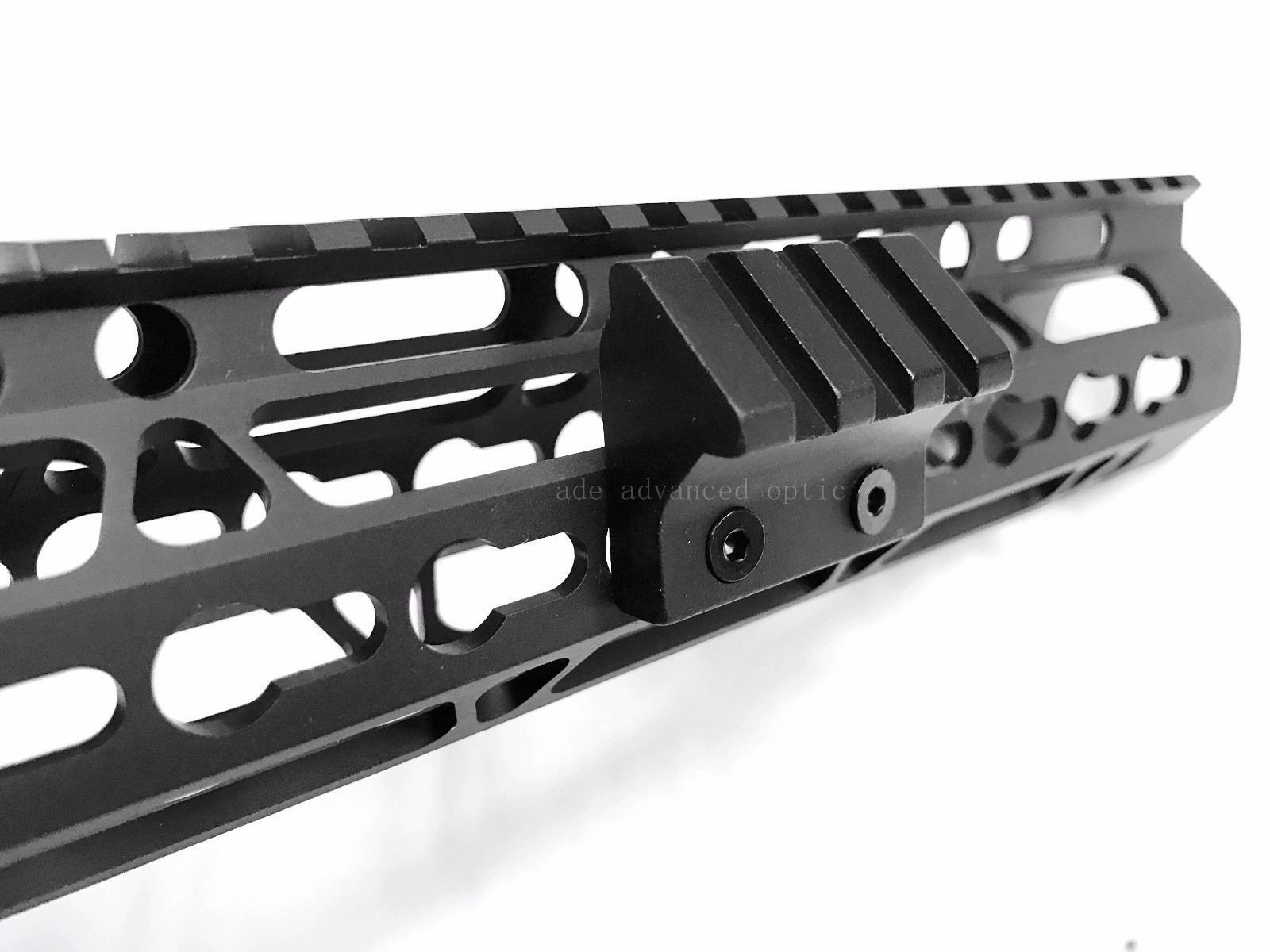 Ade Advanced Optic 45 Deg Offset Picatinny Rail Section Keymod for Airsoft