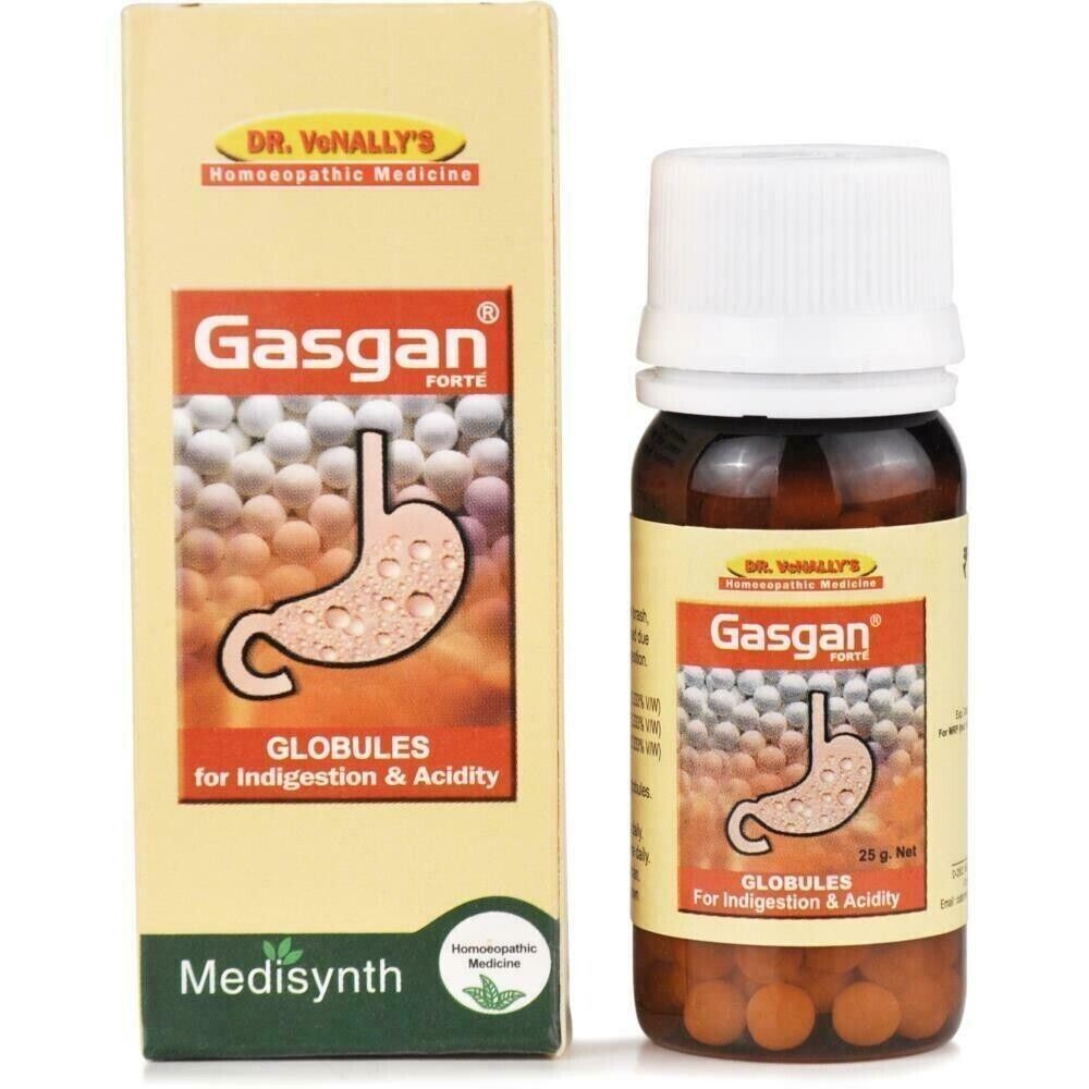 Medisynth Homeopathic Gasgan Pills (25g) Free Shipping World Wide