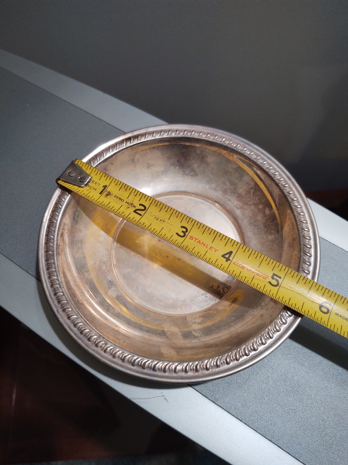 Silverplate Bowl Small Dessert Candy Dish Round