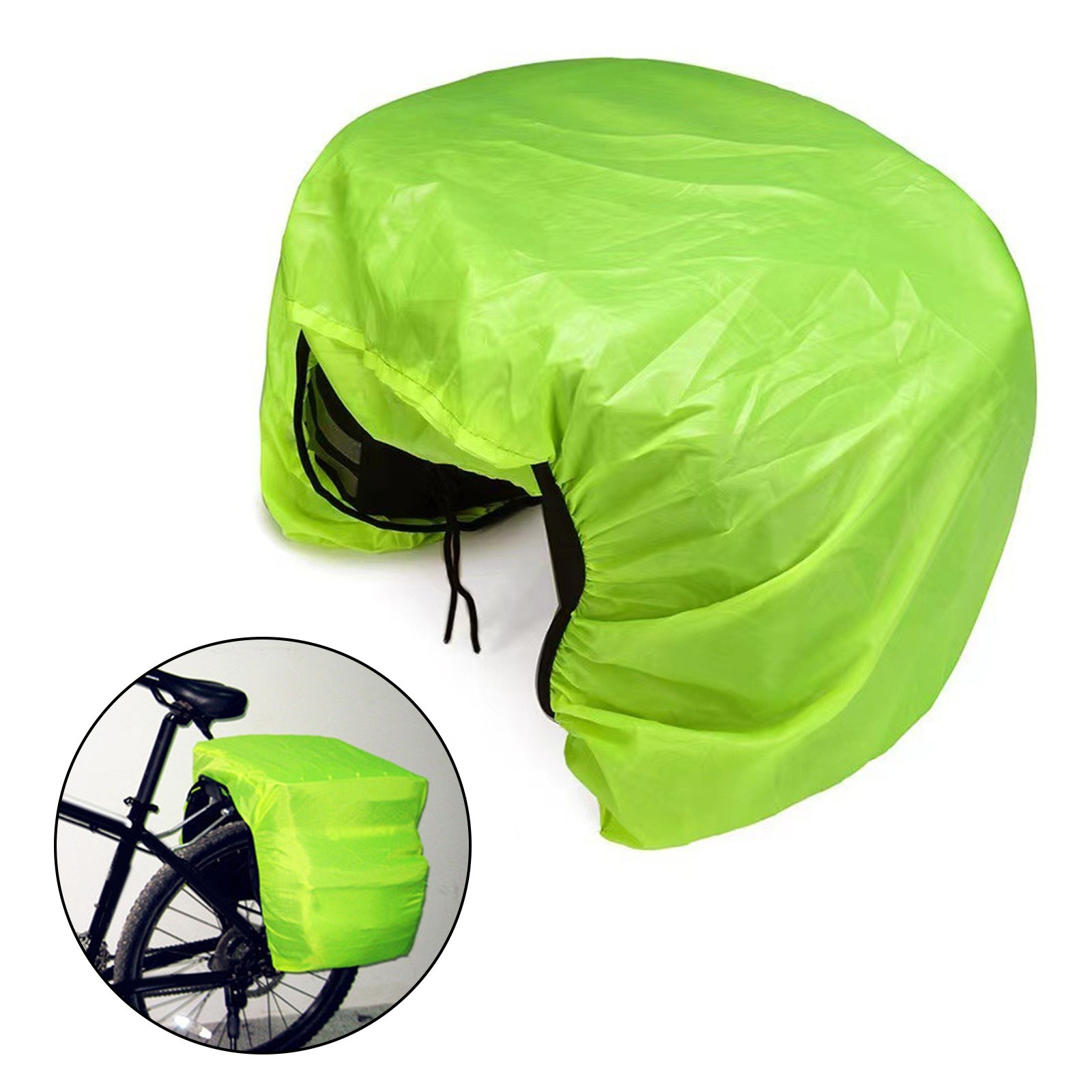 Portable and Waterproof Rain Cover for Bike Pannier Bag for Commuters