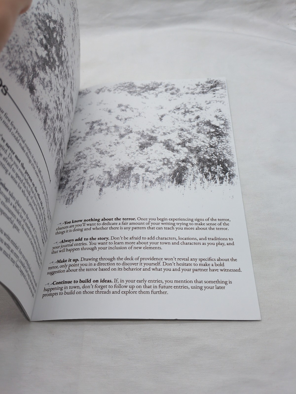Tether A Role-Playing Game For Two Adam Baffoni Booklet