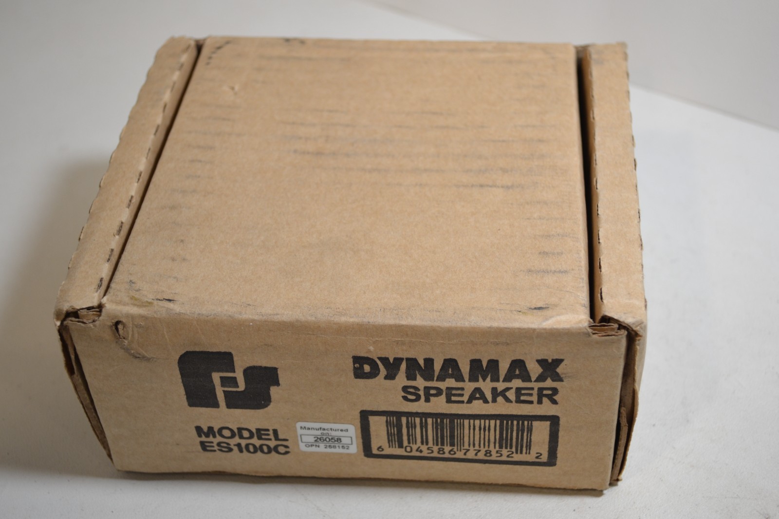 ES100C DynaMax 100W Siren Speaker one plastic corner broke off - works as should