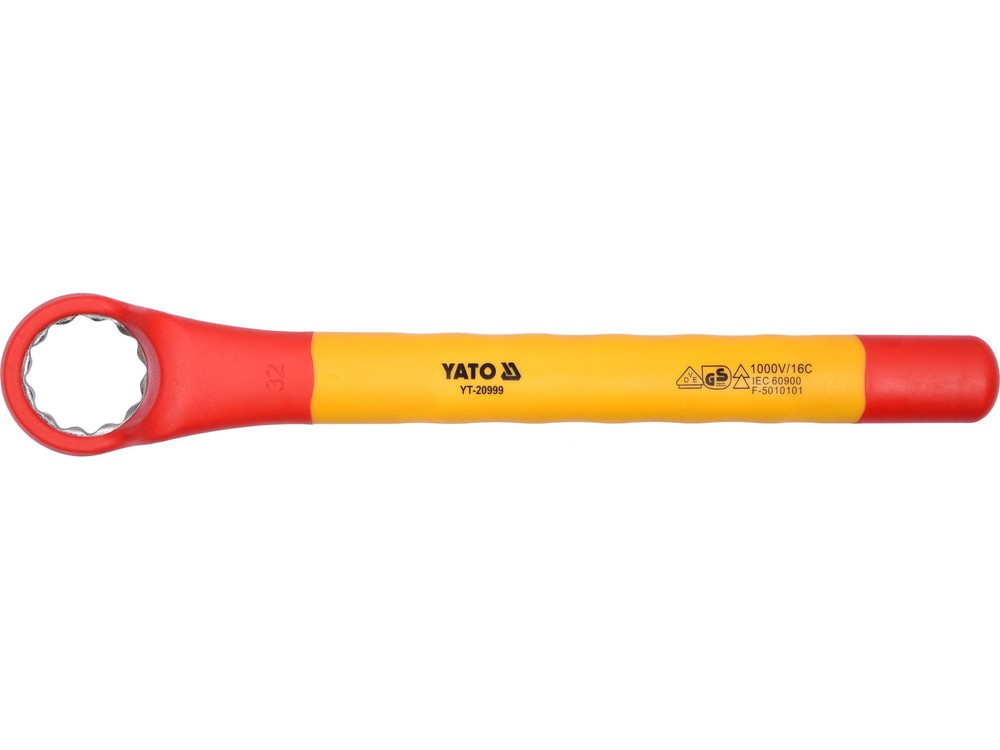Yato Ring Spanner Fully Insulated 32mm VDE 1000V YT-20999