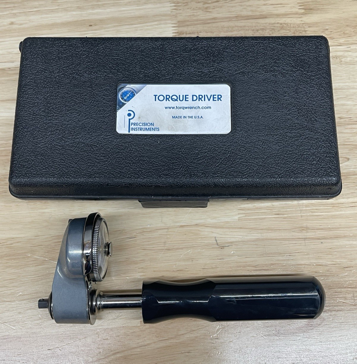 Precision Instruments 1/4” Torque Dial Driver DS1F30CHNM USA