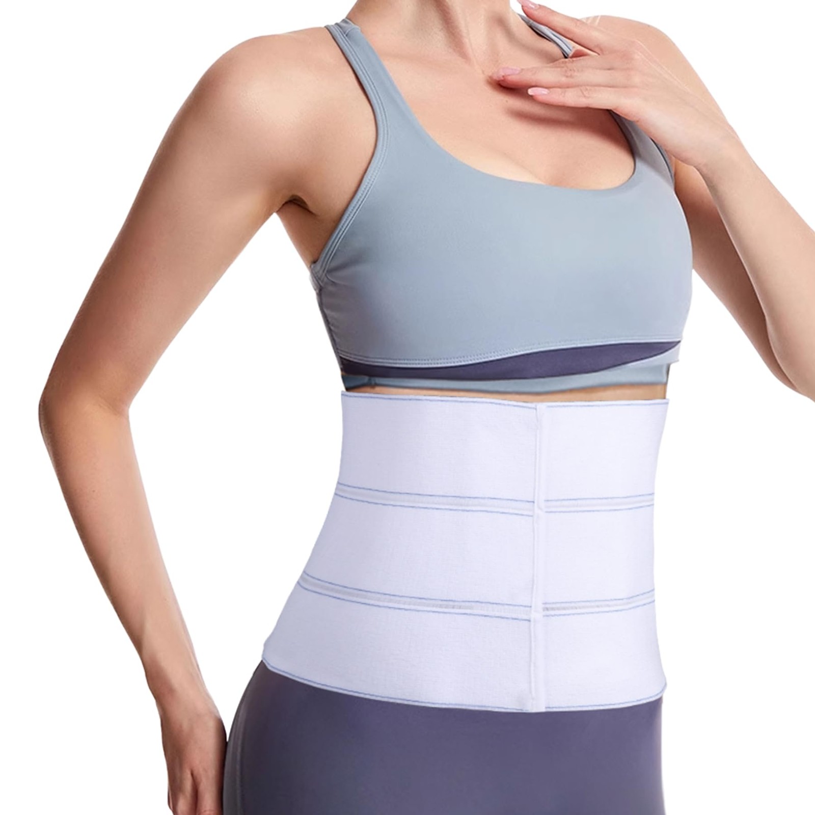 Cozyhealth Elastic Universal Post Surgery Abdominal Binder Lower Waist Support B