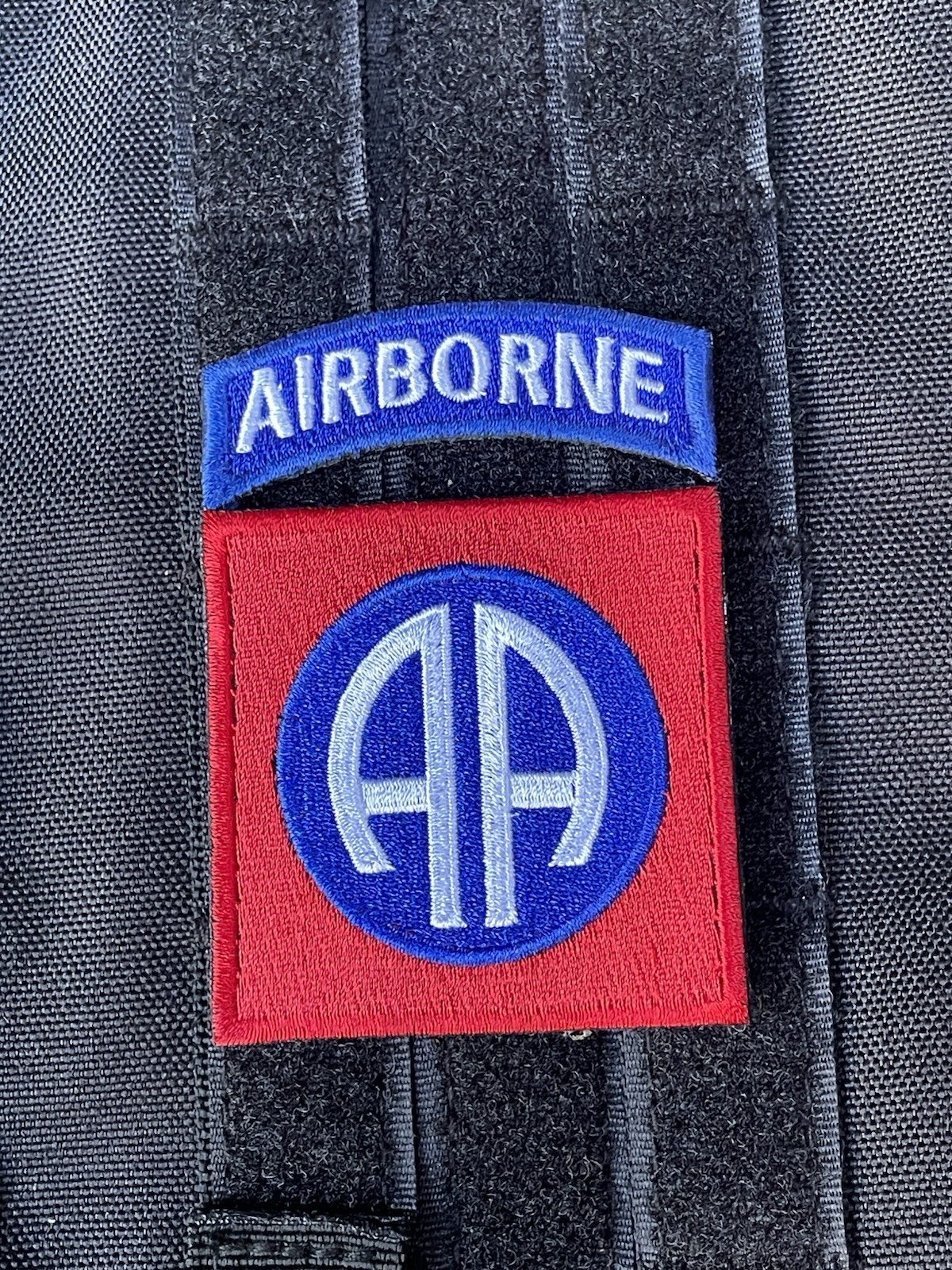 82nd Airborne Division Tactical Patch Hook Loop Color