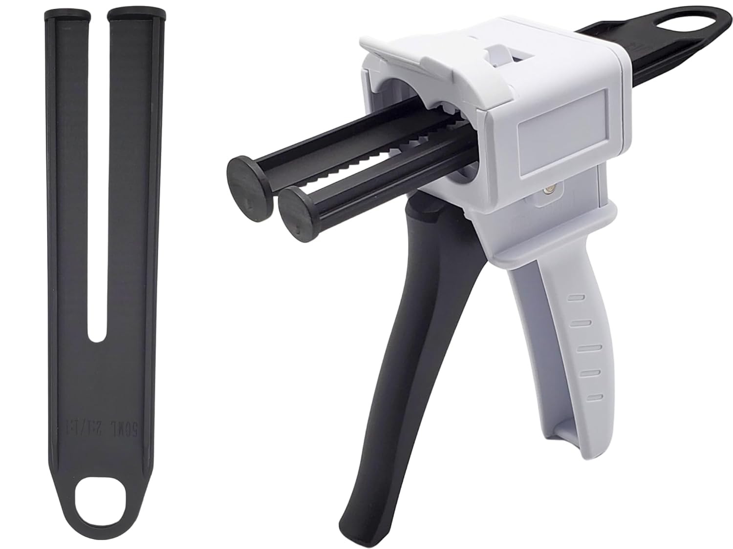 US Dispenser Gun Dental 50ml Dispensing Gun Kit Impression Mixing AB Gun 1:1/1:2