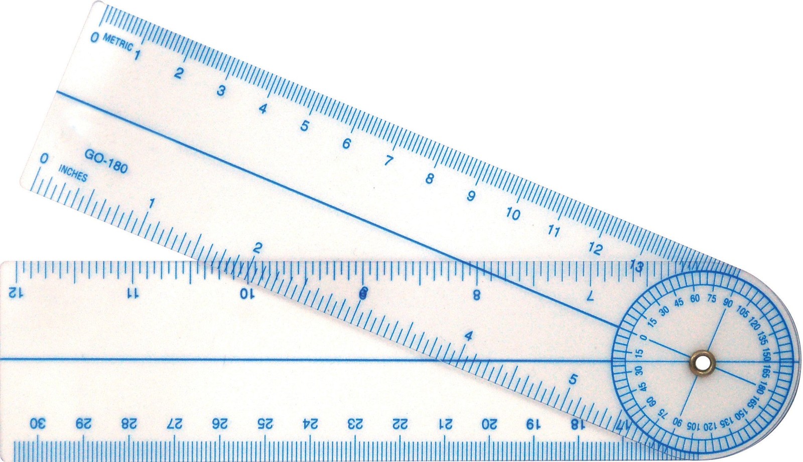 7 Inch Goniometer Quick Angle Protractor Measuring Tool GO180