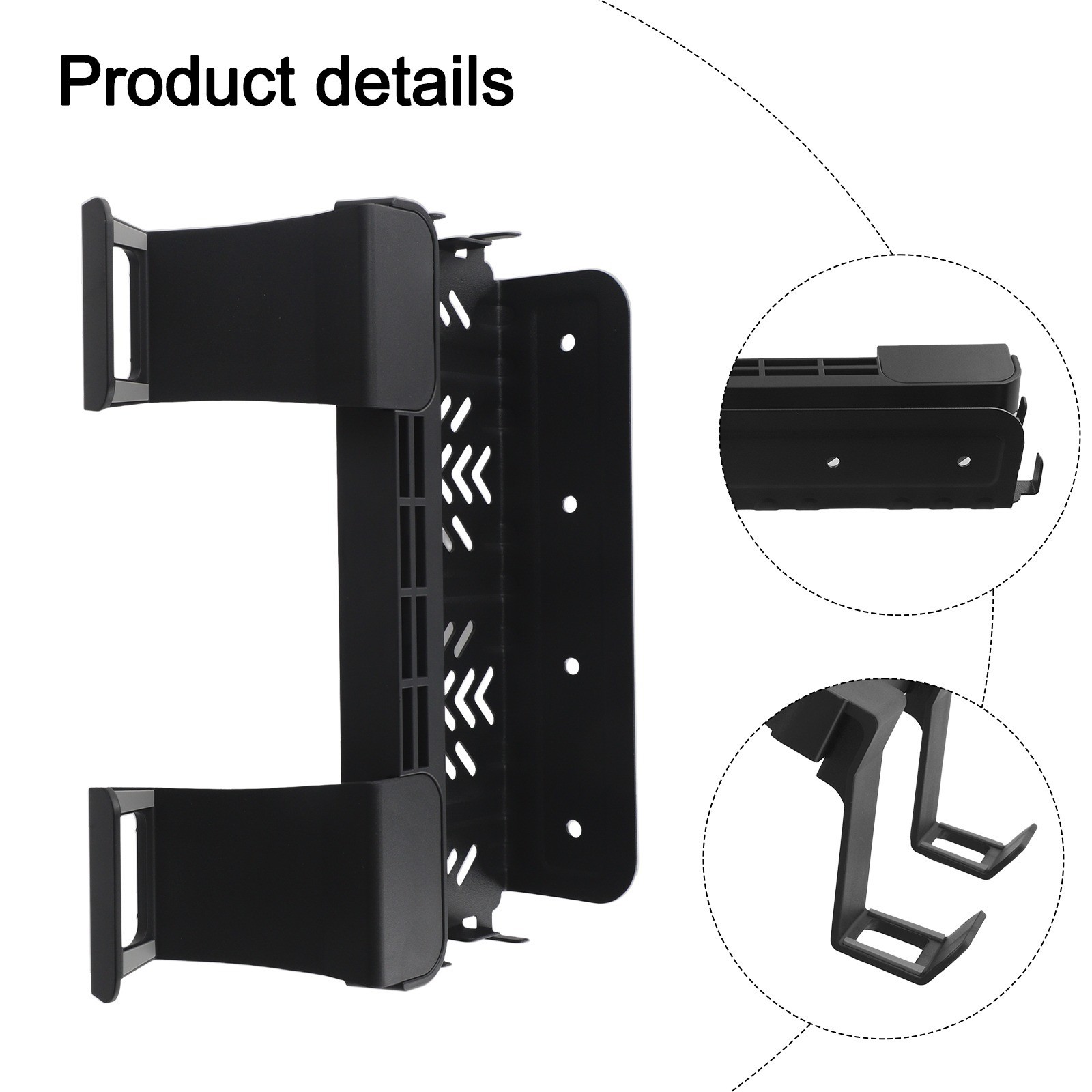 Smart Wall Mount Bracket for Nintendo Switch for 2 Store Controllers and Games