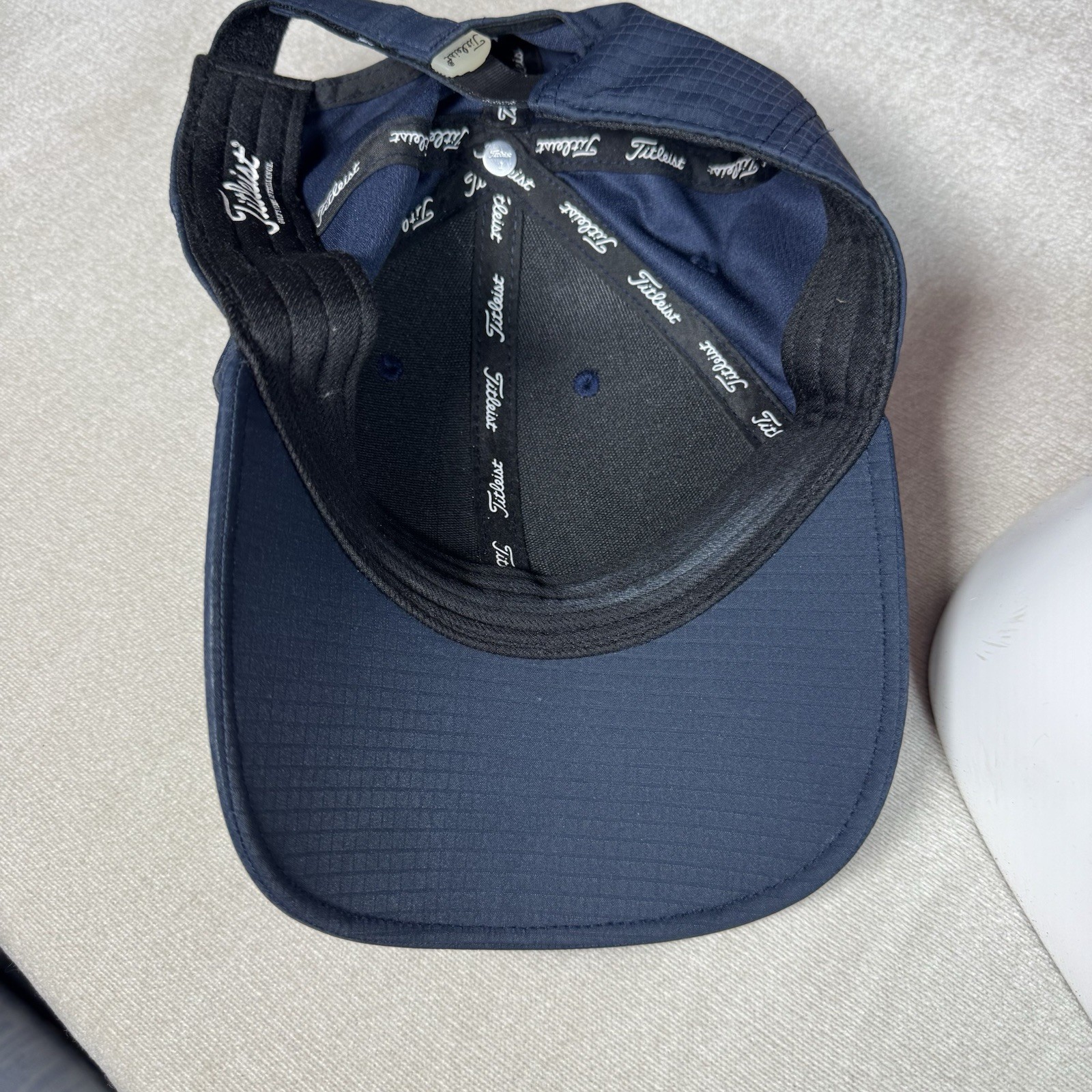Titleist Navy Blue Golf Hat Adjustable Baseball Cap