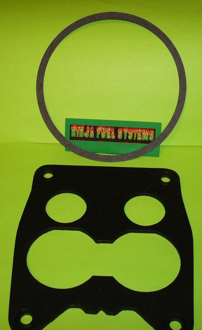 ROCHESTER QUADRAJET CARBURETOR BASE GASKET 5/32 G1043 & G702 AIR CLEANER GASKET