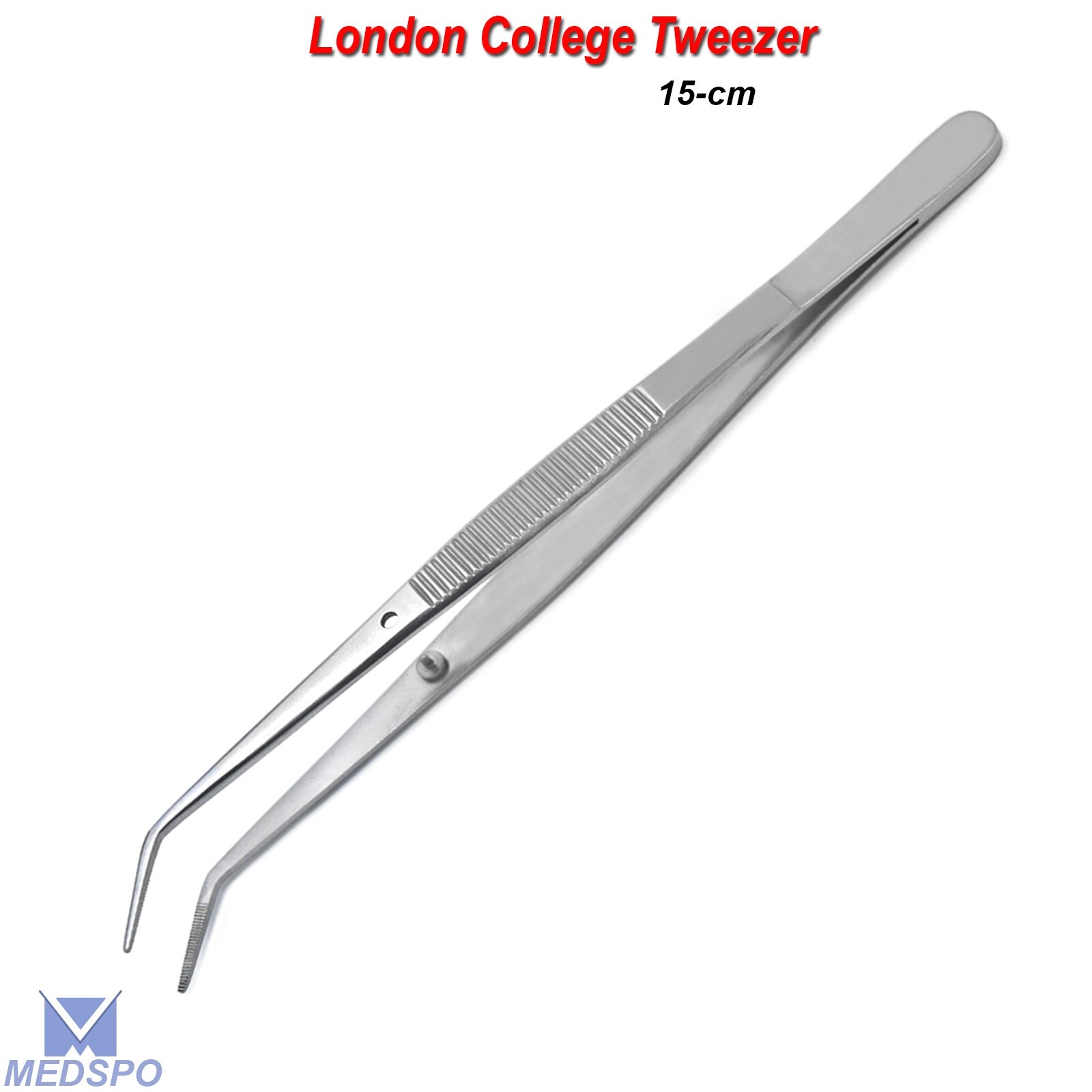 Dental London College Tweezers Serrated Tip Tissue Suture Iris Gum Scissors CE