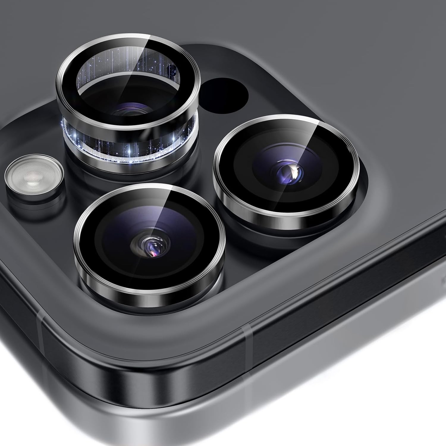 Camera Lens Protector For iPhone 16 16 Pro Max 16+/16E  Metal Ring Glass Lot