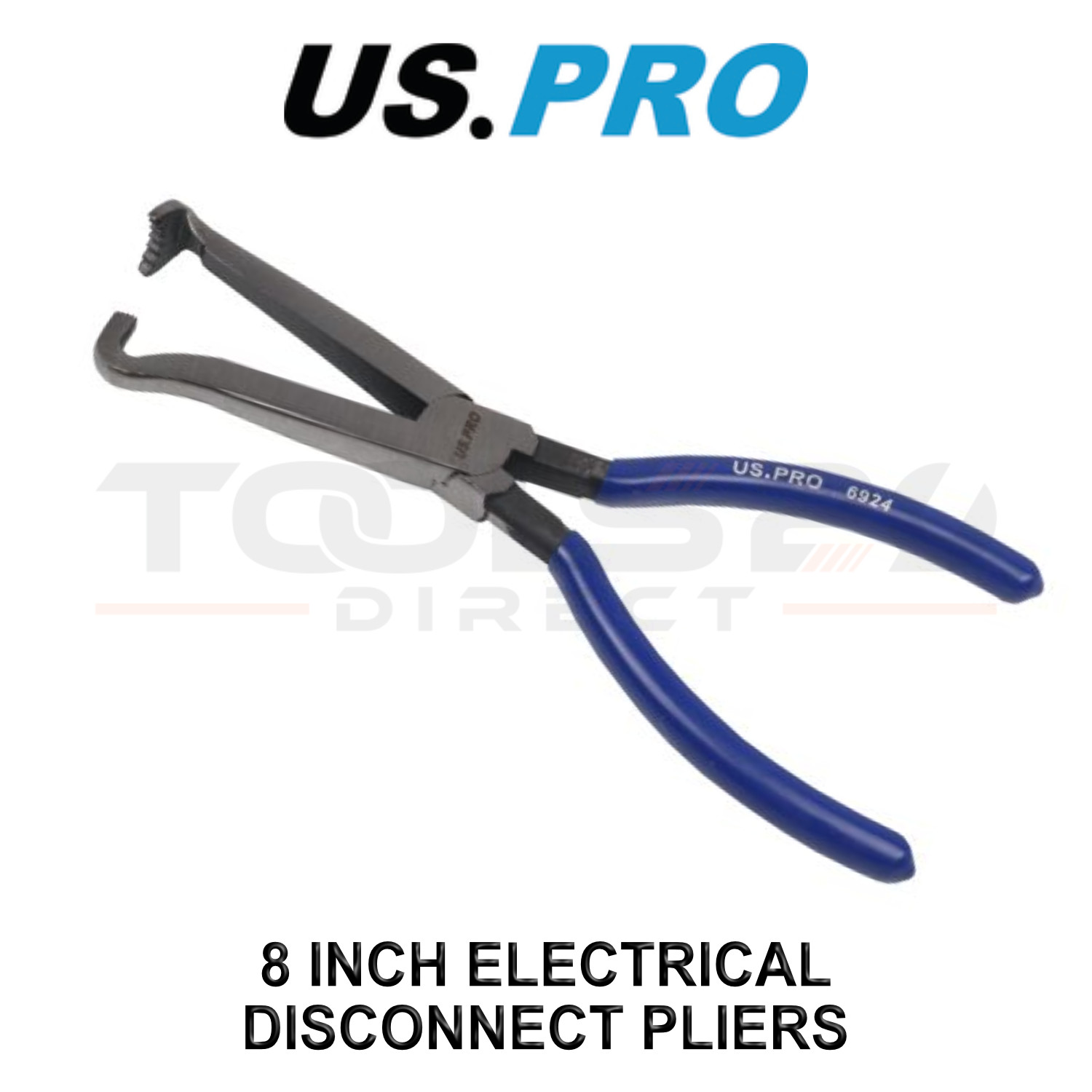US PRO Tools 8" Electrical Disconnect Pliers Push Tab Connector Removal Tool