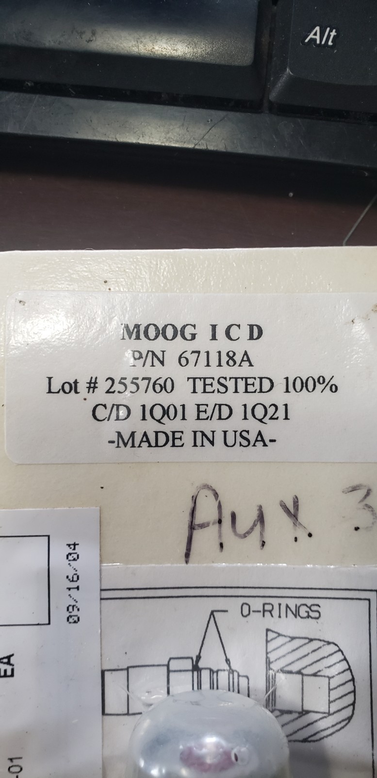 MOOG ICD 67118A PRESSURE SWITCH NIB